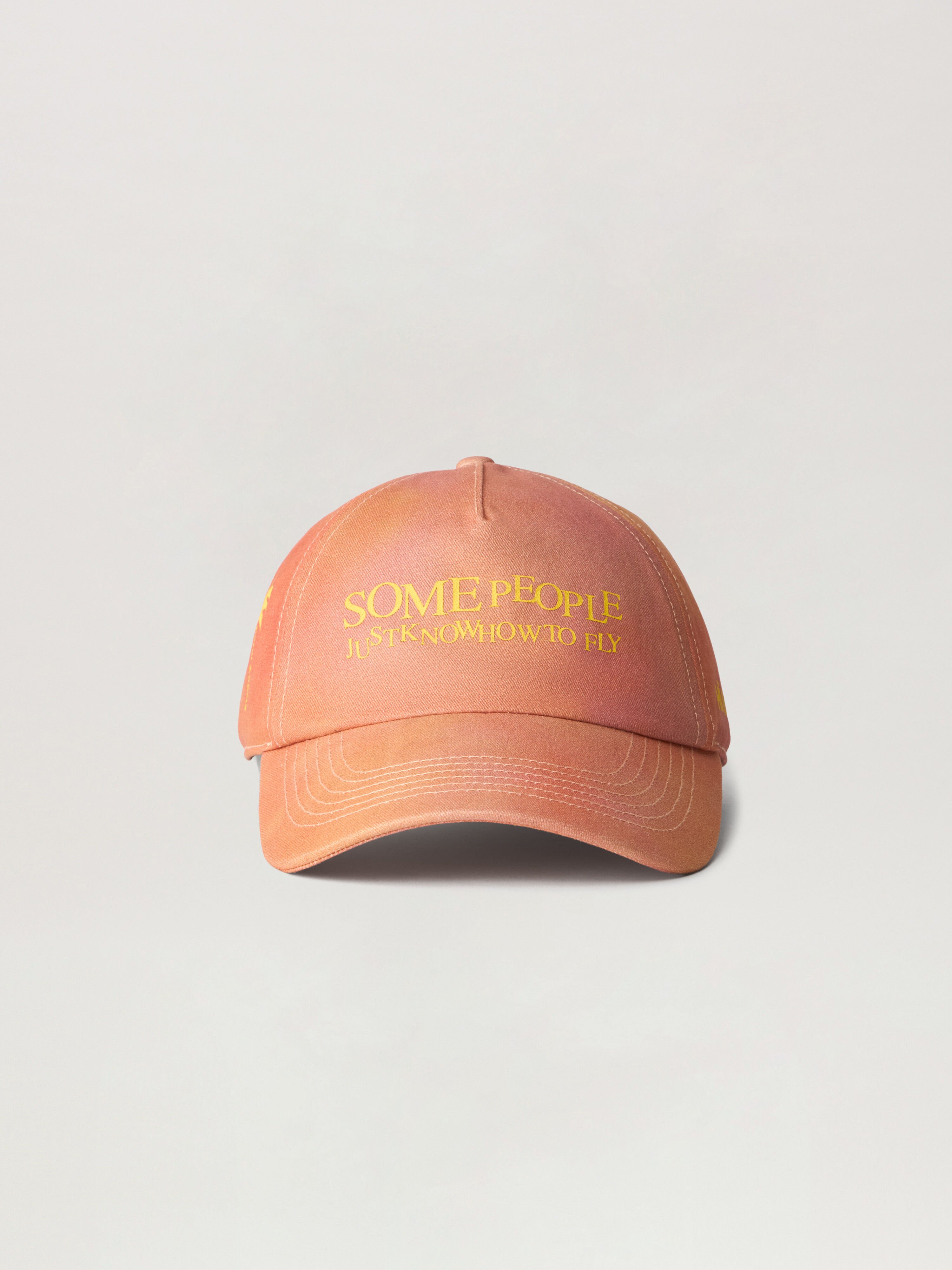 Palm Angels x Hï Ibiza Tie-dye Cap PALM ANGELS Palm Angels x Hï Ibiza Tie-dye Cap ORANGE - YELLOW PAMLB004FB001
