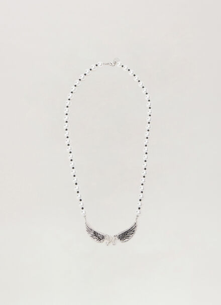 Wings Pearl Necklace