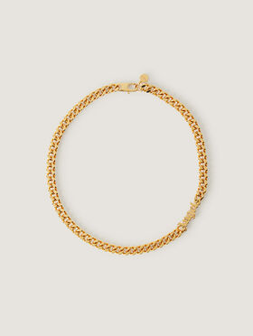 PALM ANGELS Angels Chain Necklace GOLD - GOLD PWOB12HF25MAT001