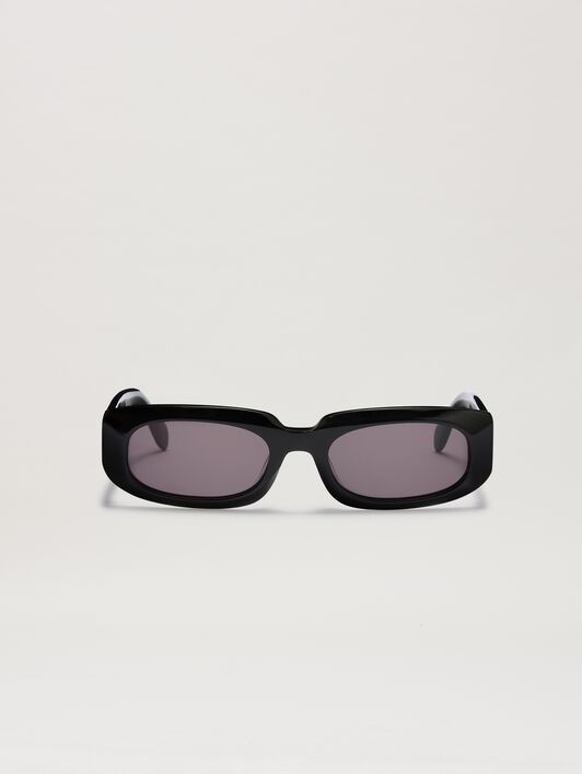 PALM ANGELS  Noah sunglasses BLACK - DARK GREY PERI104S25PLA001