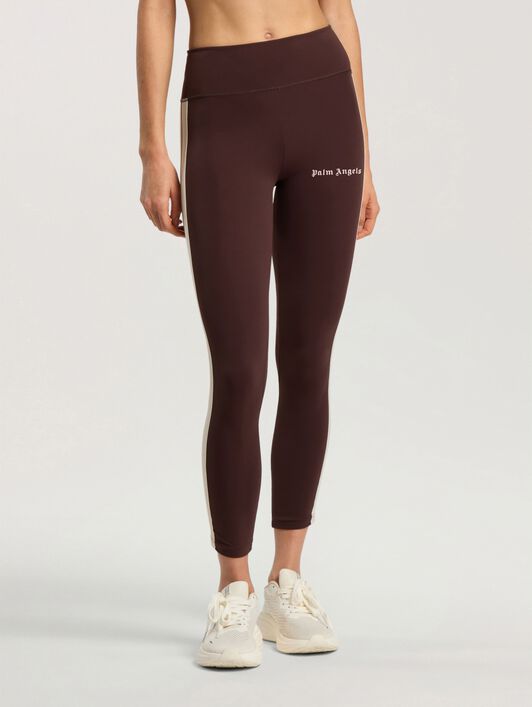 Classic Logo Track Leggings PALM ANGELS Classic Logo Track Leggings MAUVE - ROSE PINK PAWVK01F26FB01