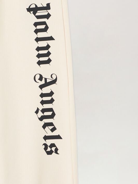 PALM ANGELS Overlogo Sweatpant OFF WHITE PBCH008S26FLE001