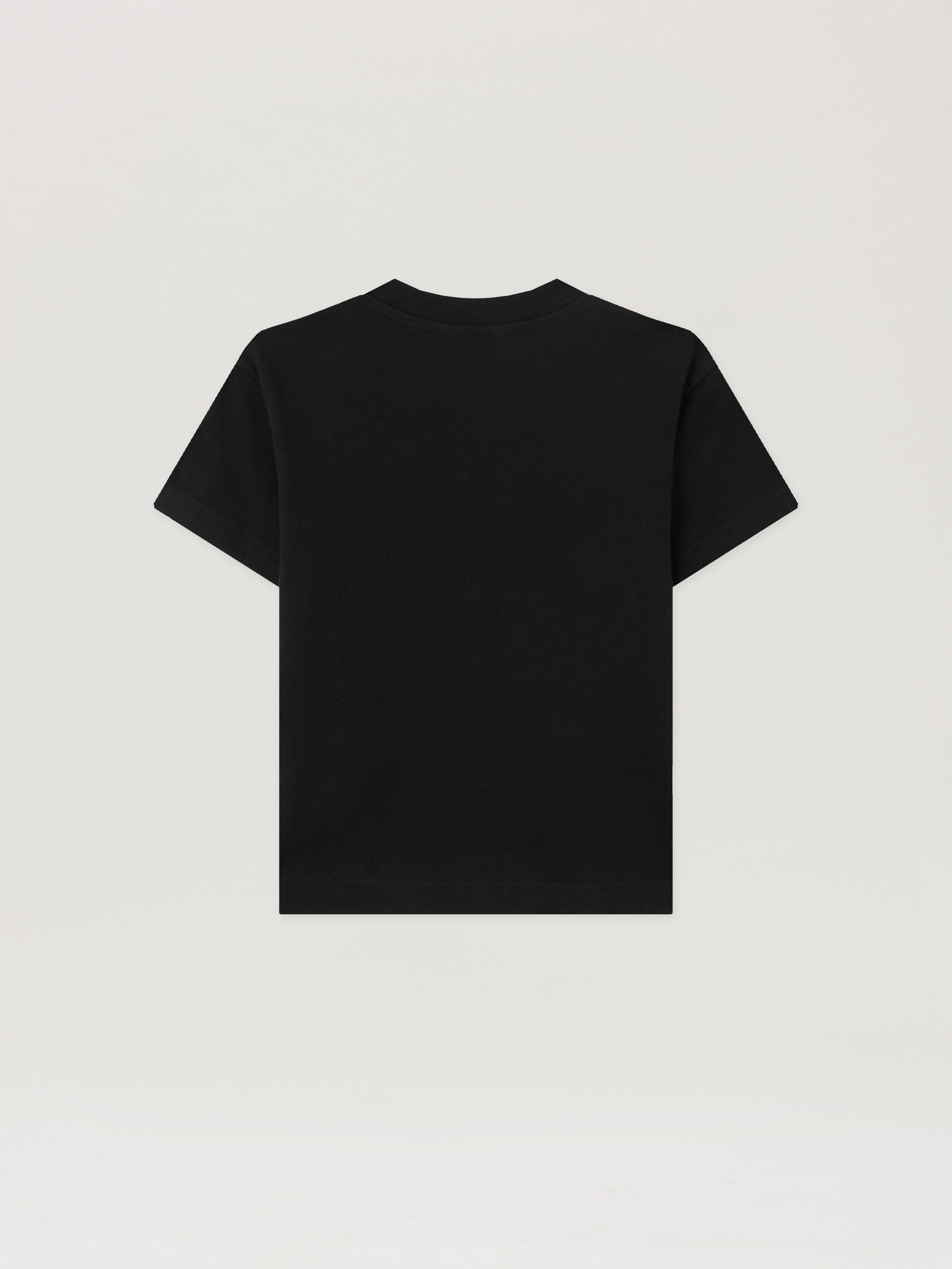 PALM ANGELS Minitrack. T-Shirt Black Off White NERO/BLACK PBAA011S26JER001