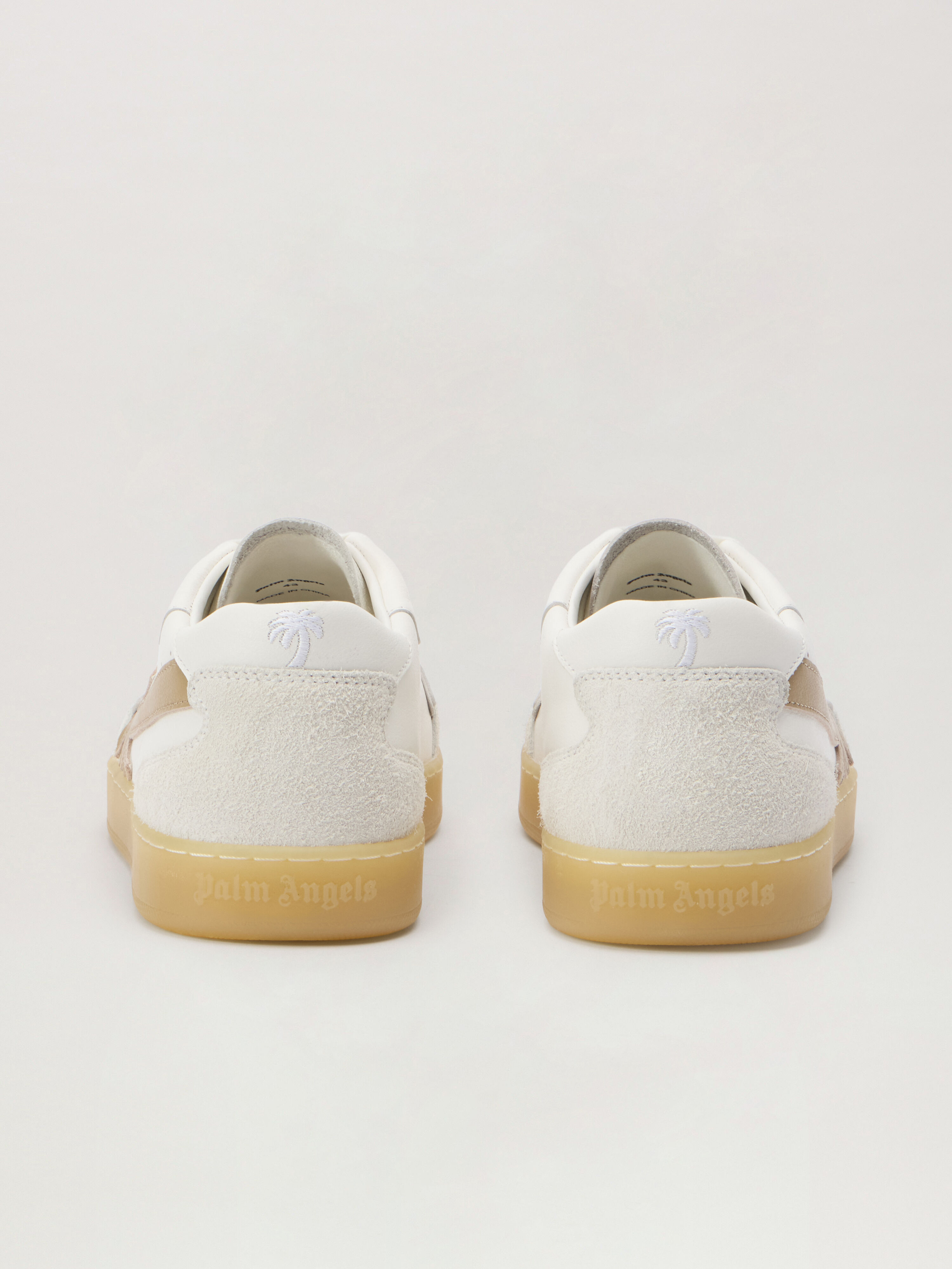 PALM ANGELS New Palm 1 WHITE - BEIGE PMIA099F25LEA001
