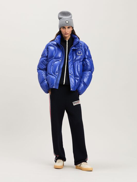 PALM ANGELS  Haunani Daunenjacke Moncler x Palm Angels BLUE - BLUE PMEJ006T25FAB001