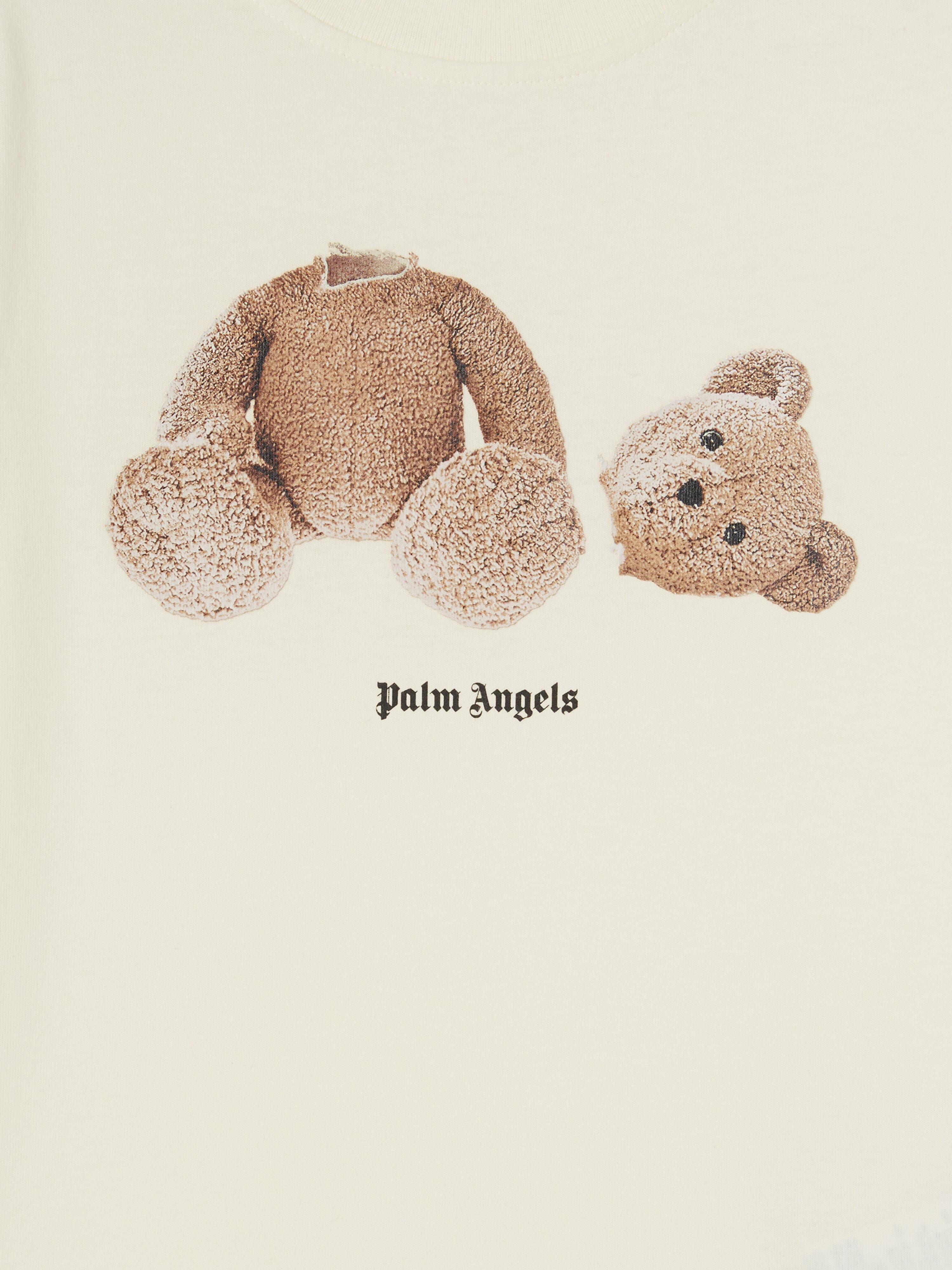 PALM ANGELS Palm Angels Bear T-Shirt S/S Butter Brow BUTTER BROWN PBAA003C99JER005