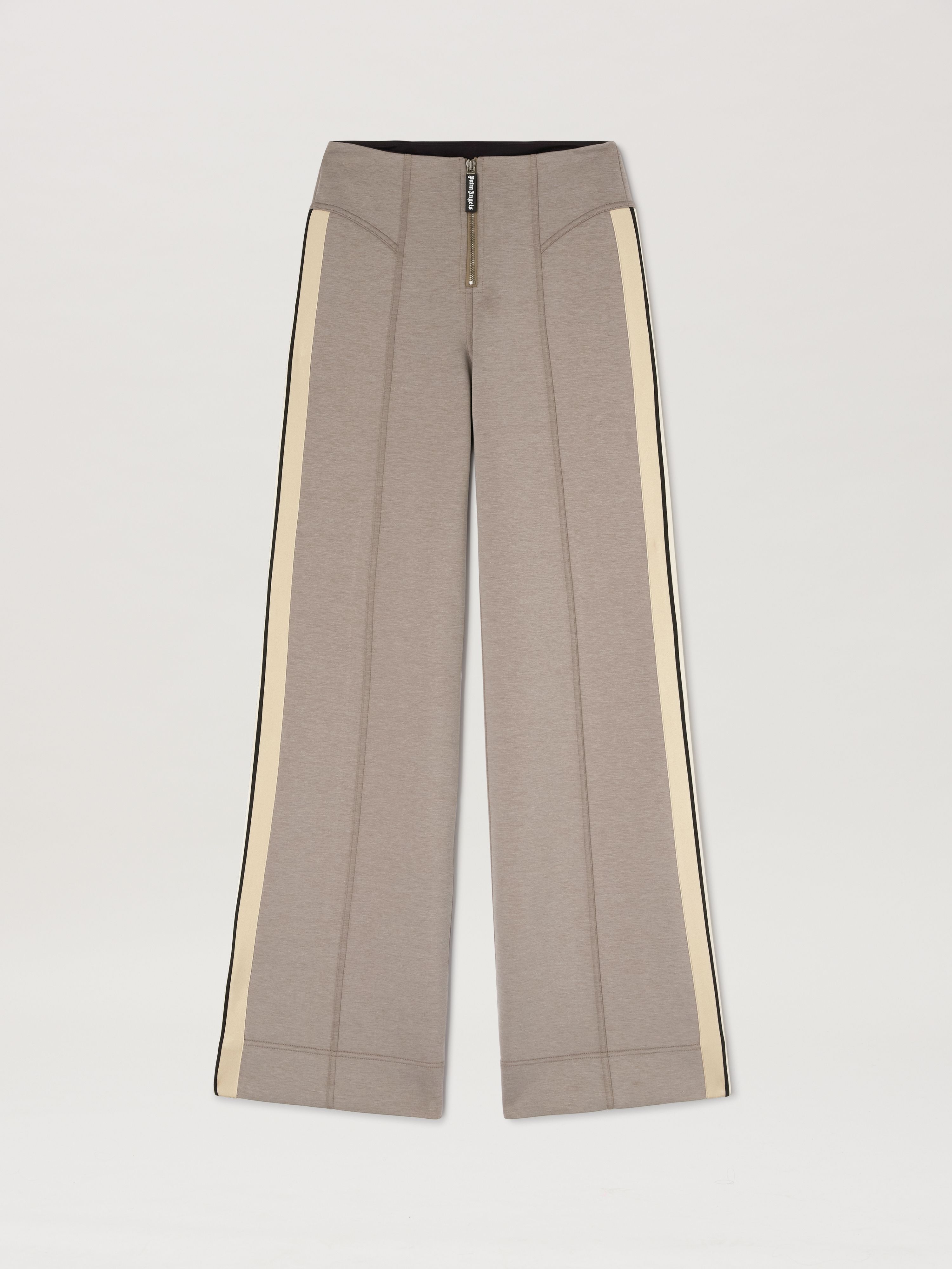 PALM ANGELS  Neoprene Track Pants TAUPE - OFF WHITE PWCA153S25FAB001