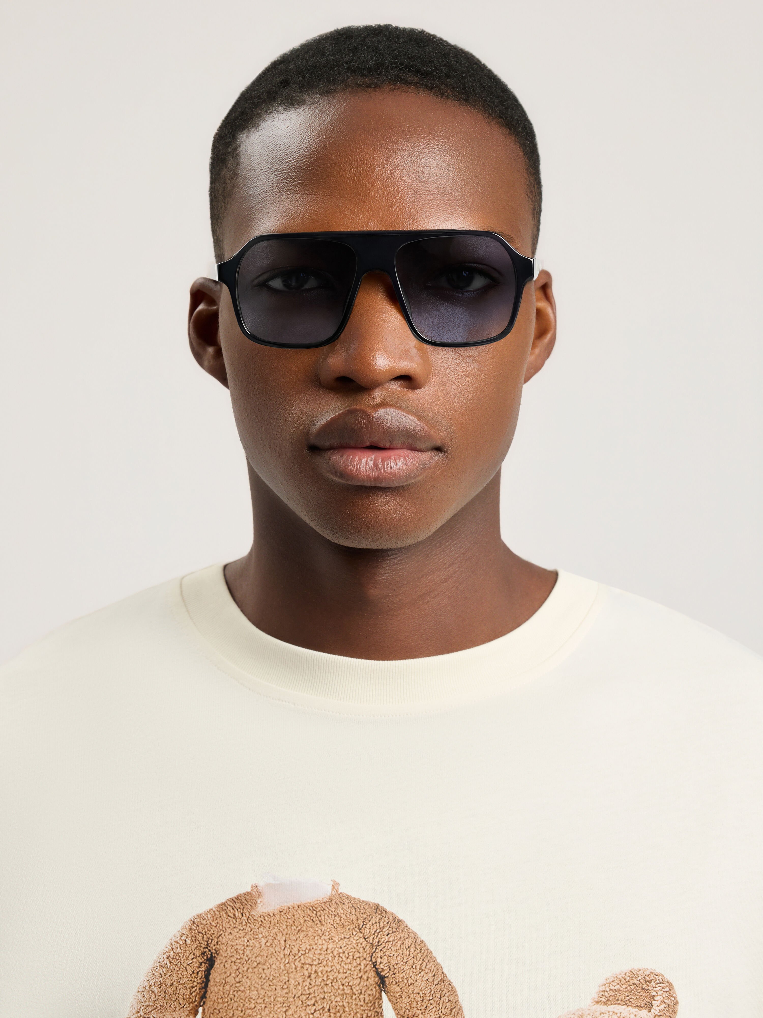 Camino Sunglasses PALM ANGELS Camino Sunglasses SHINY BLACK PA1027100758