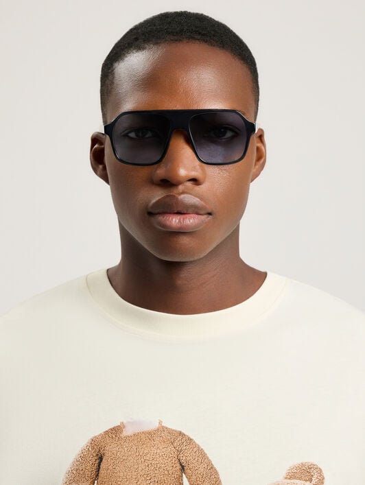 Camino Sunglasses PALM ANGELS Camino Sunglasses SHINY BLACK PA1027100758