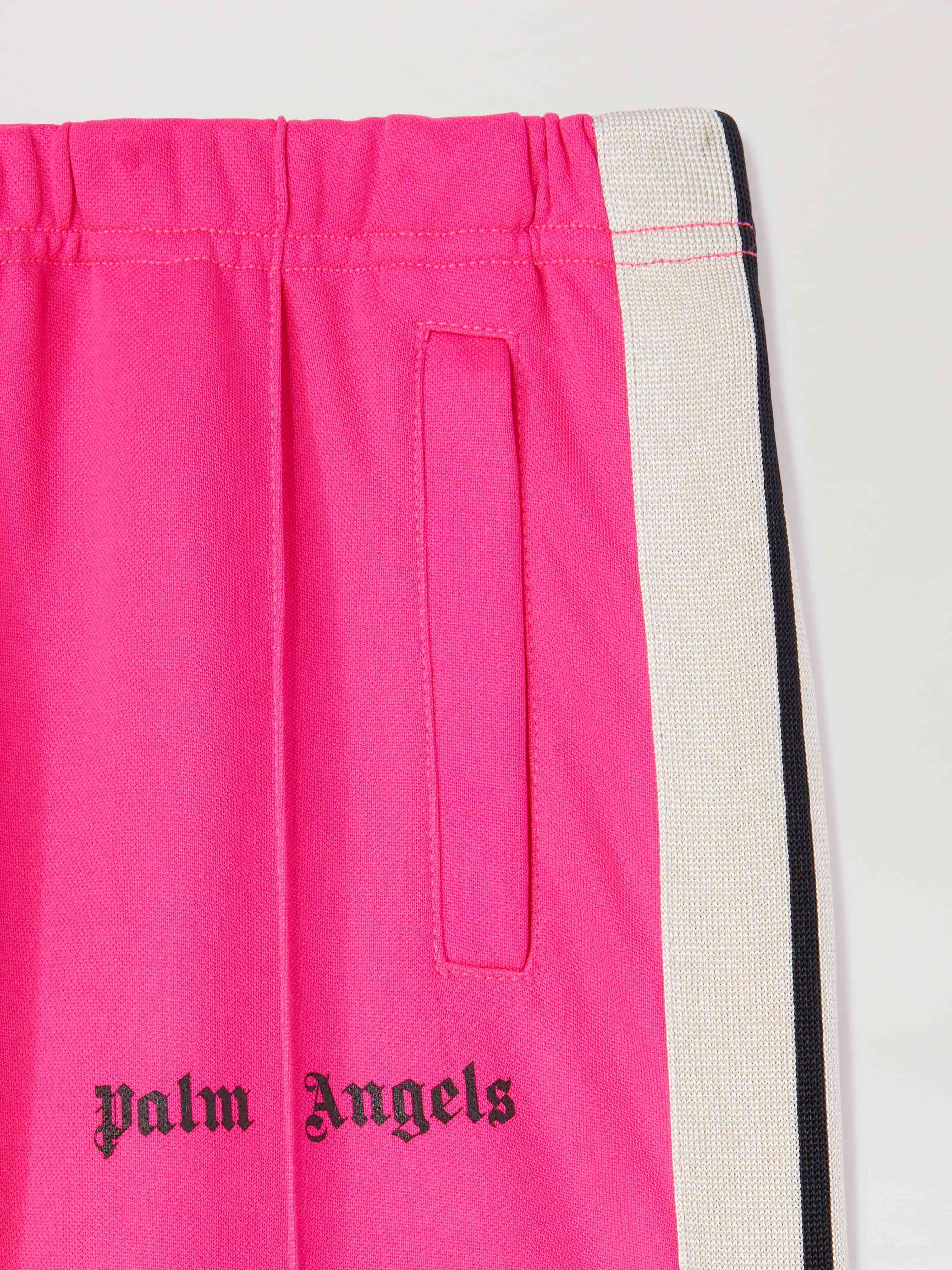 PALM ANGELS  Sporthose mit weitem Bein FUCHSIA FLUO BLACK PGCJ006S25FAB001
