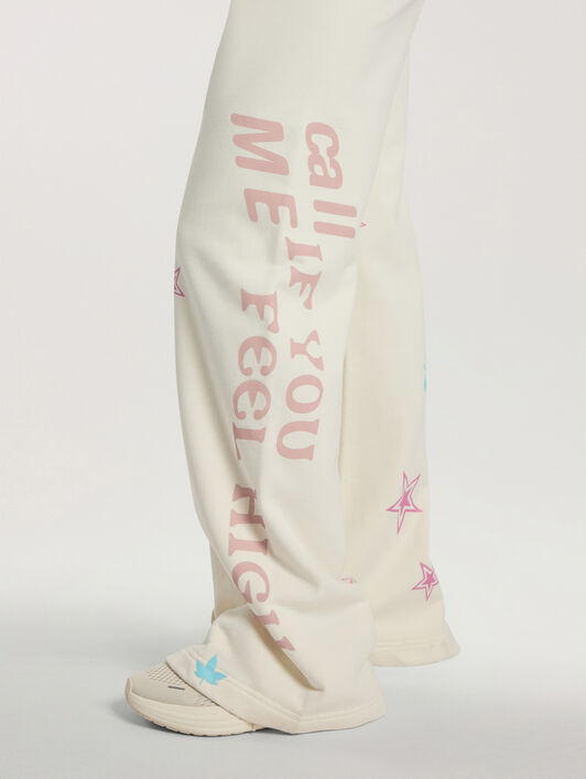 Feel High Sweatpants PALM ANGELS Feel High Sweatpants OFF WHITE - MULTICOLOR PAWCH01F26FL02