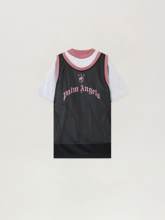 Team Palm Soccer Double Dress PALM ANGELS Team Palm Soccer Double Dress BLACK - PGDH006F25JER001