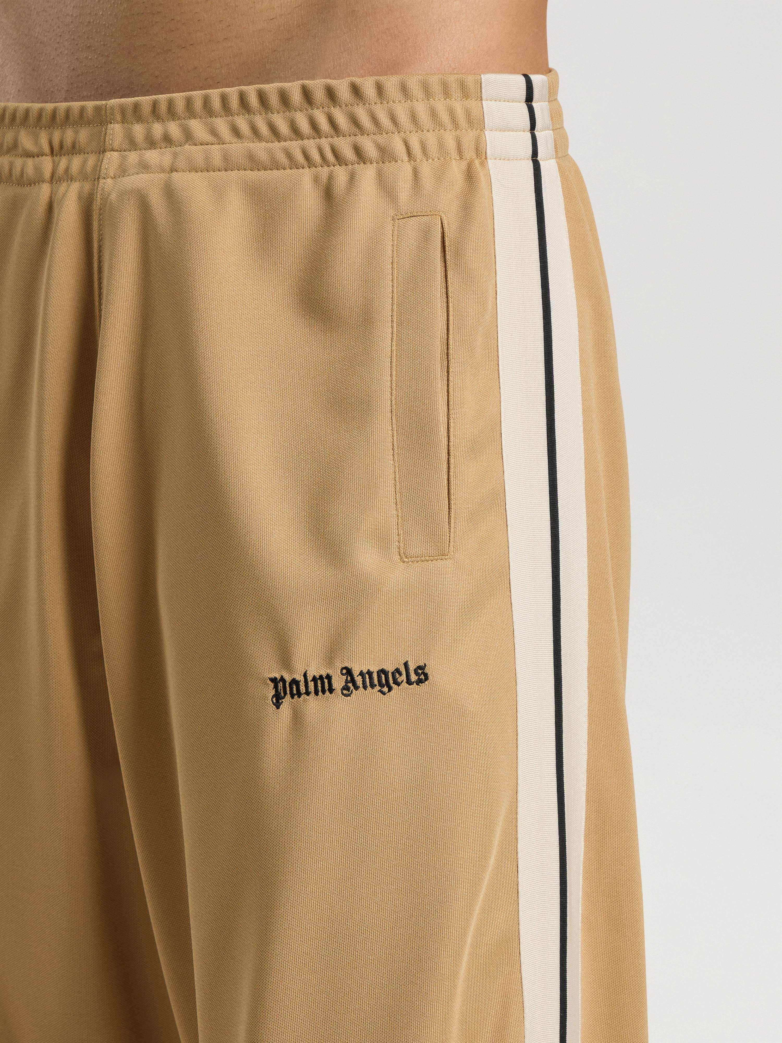 Logo 90' Track Pants PALM ANGELS Logo 90' Track Pants KAKI - BLACK PAMCJ05F26FB01
