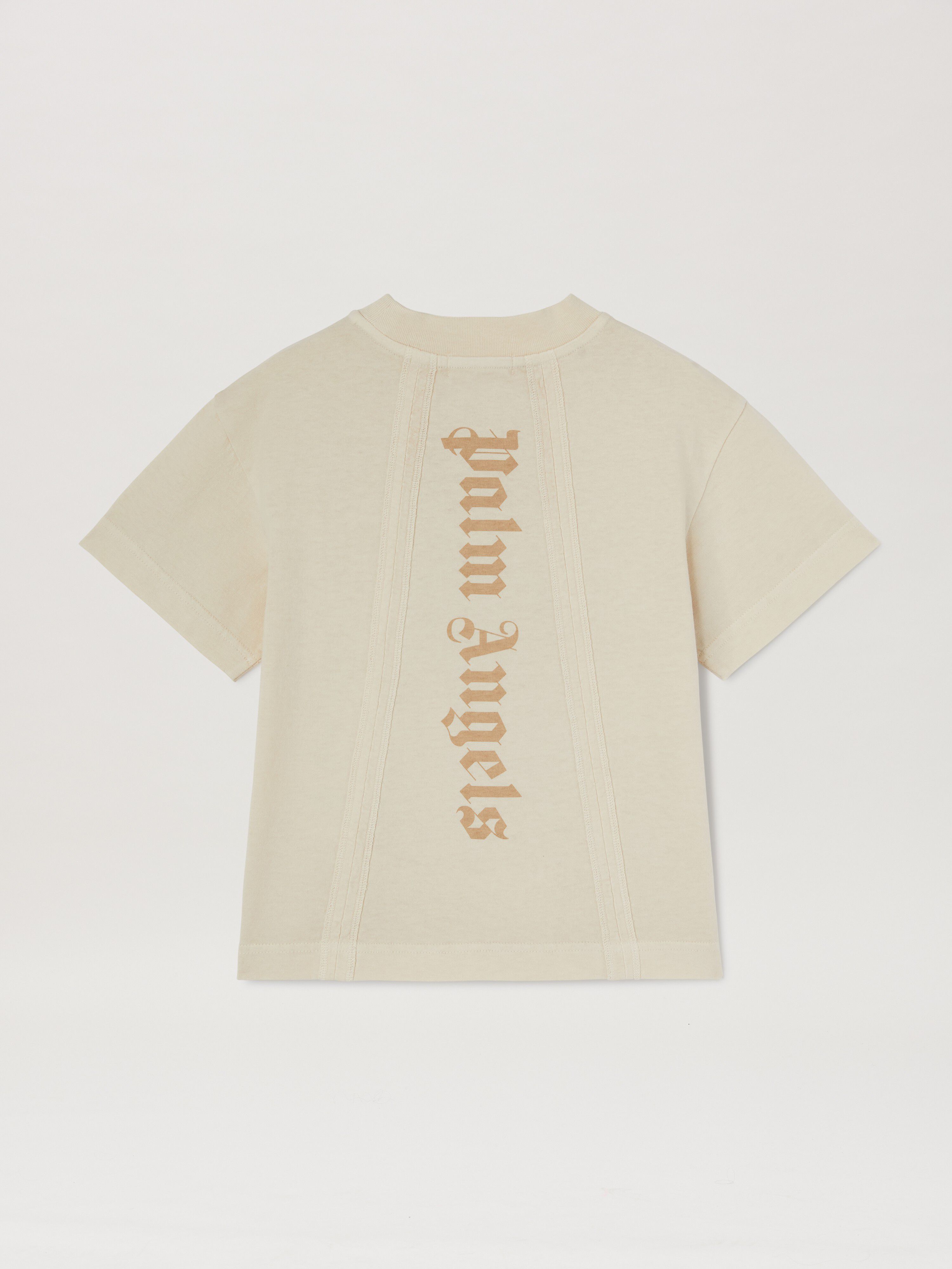 PALM ANGELS  Faded T-shirt SAND SAND PBAA014S25JER001