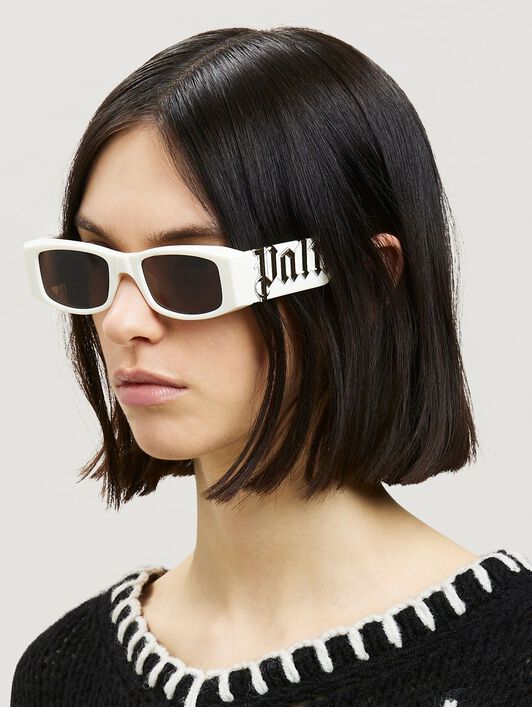 Angel Sunglasses PALM ANGELS Angel Sunglasses WHITE PERI001C99PLA001