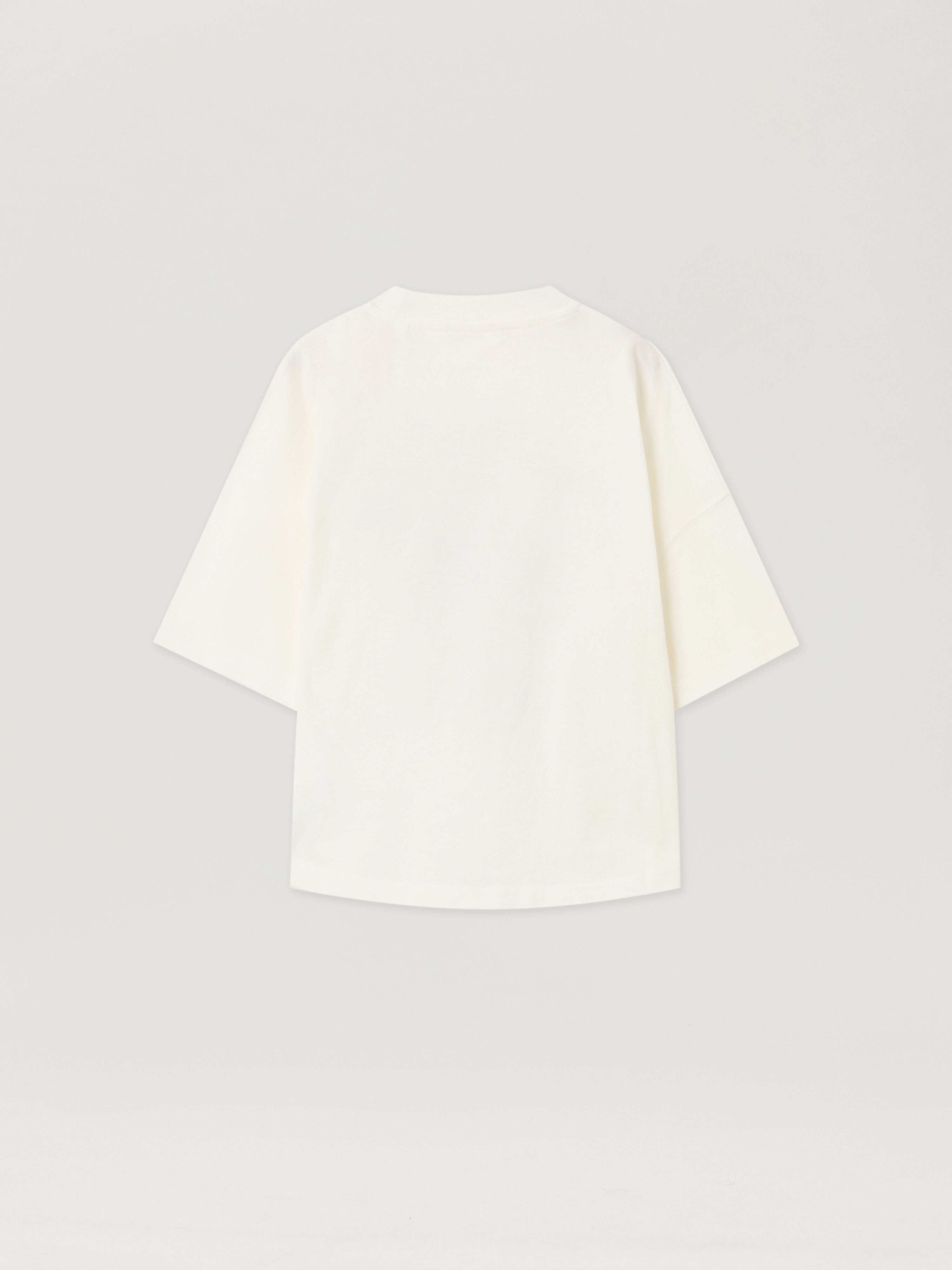 PALM ANGELS Happy Palms Over Tshirt S/S OFF WHITE - MULTICOLOR PBAA002F25JER004