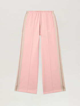 PALM ANGELS Classic Logo Tonal Track Pants PINK - OFF WHITE PWCJ031F25FAB002