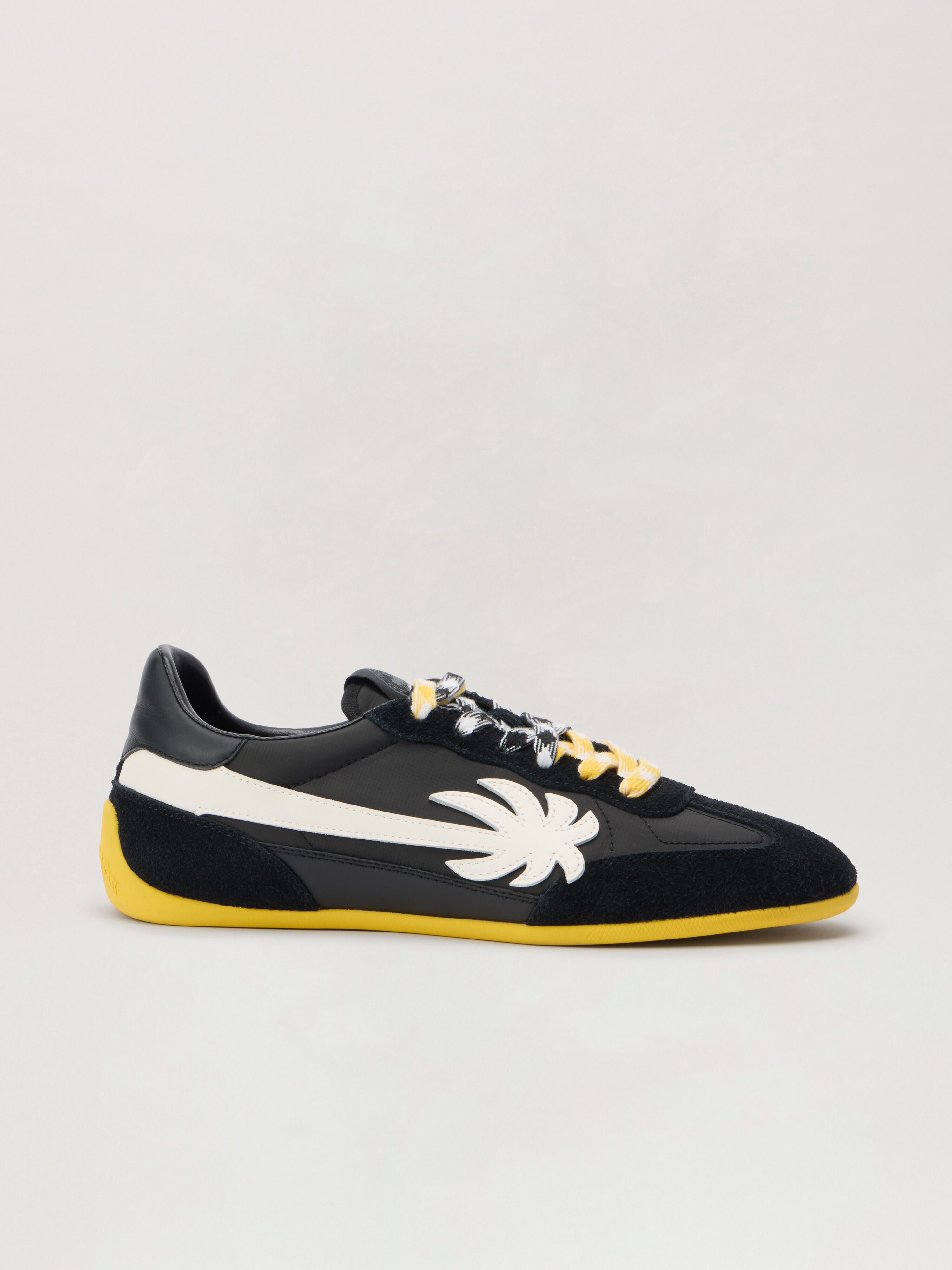 PALM ANGELS Pa 5 Sneakers BLACK - WHITE PMIA105F25LEA001