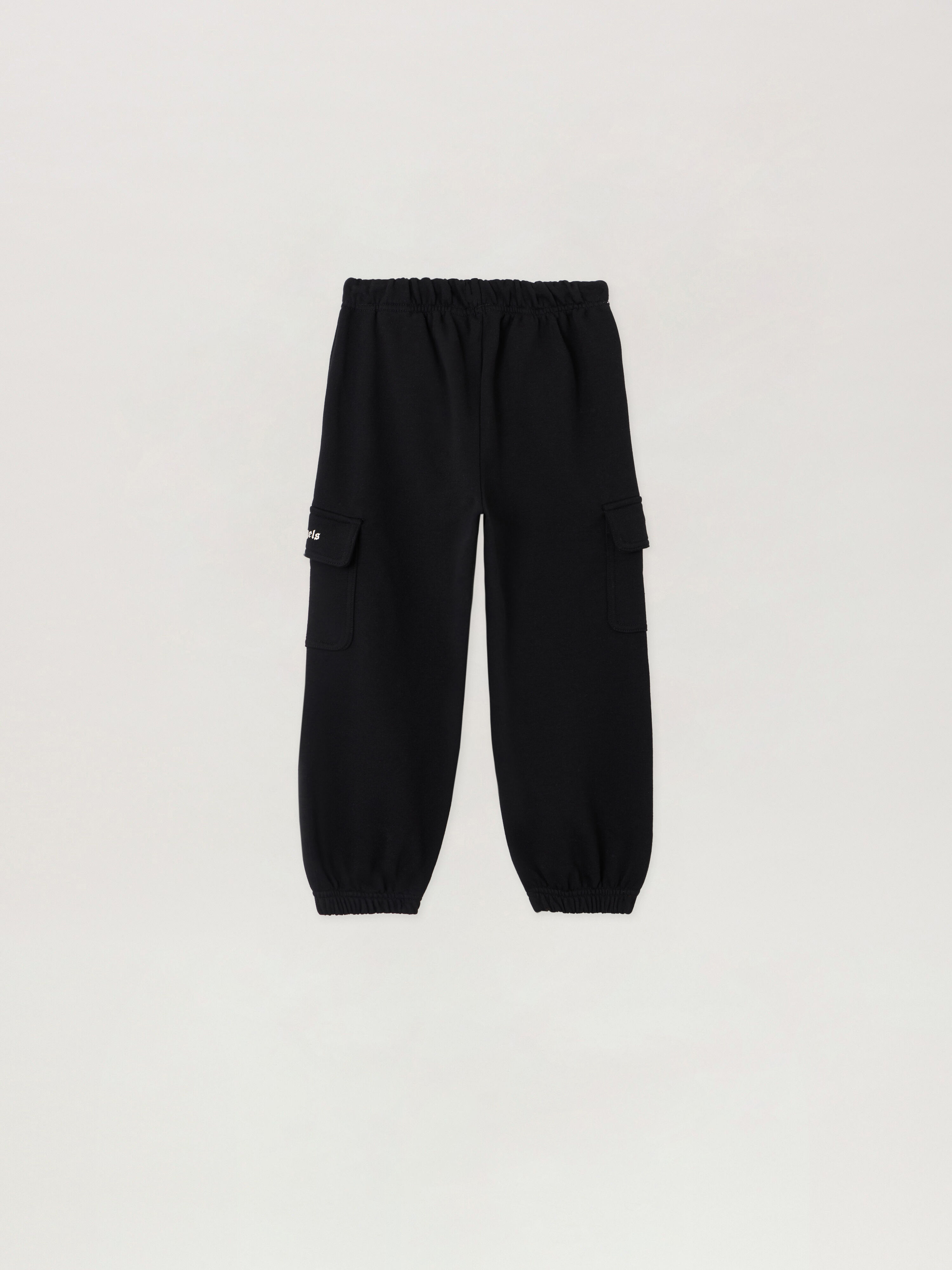 PALM ANGELS Classic Logo Cargo Sweatpant NERO/BLACK PBCH016S26FLE001