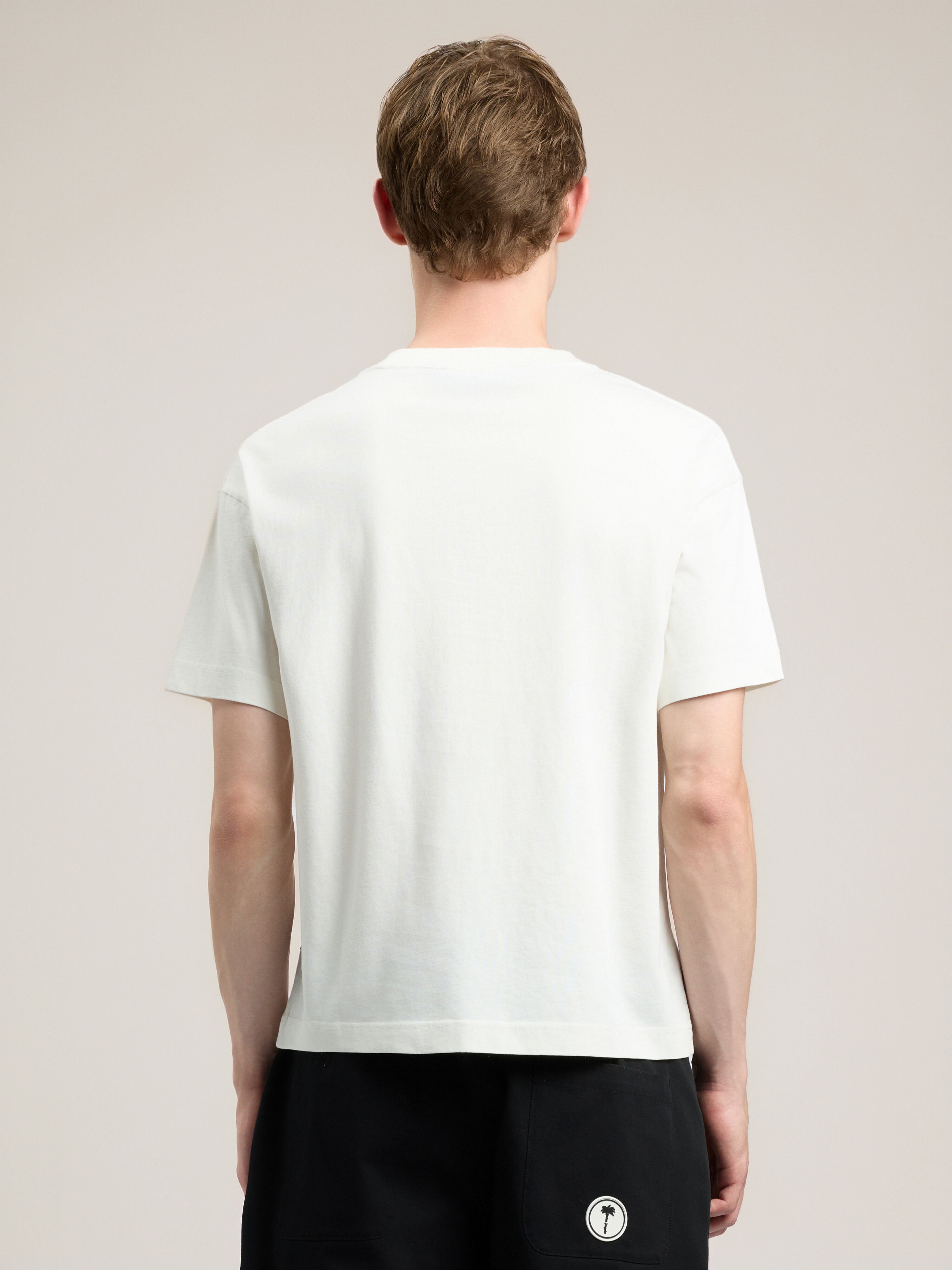 I Love PA T-Shirt in OFF WHITE BLACK for Men | Palm Angels®