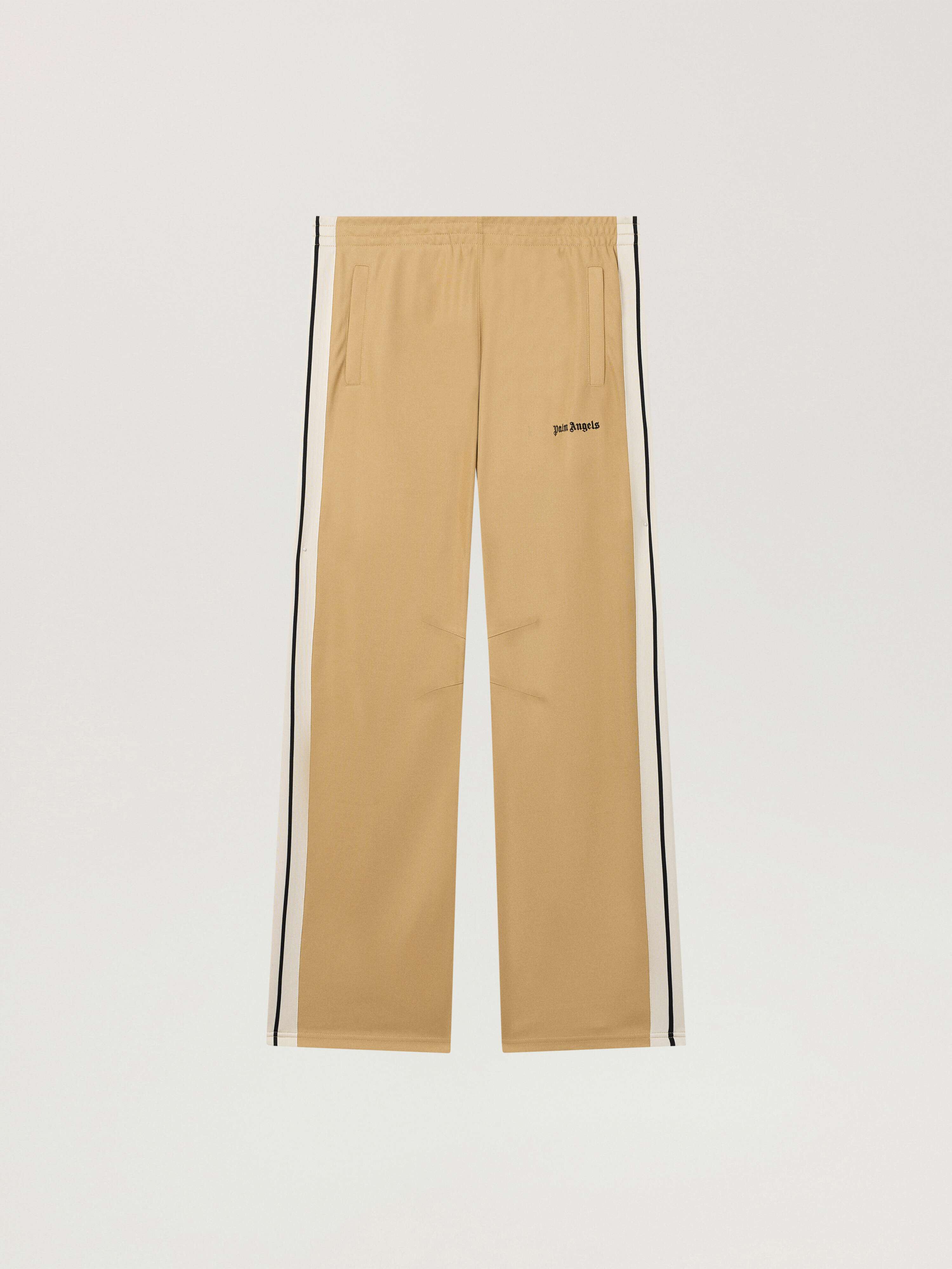 Logo 90' Track Pants PALM ANGELS Logo 90' Track Pants KAKI - BLACK PAMCJ05F26FB01