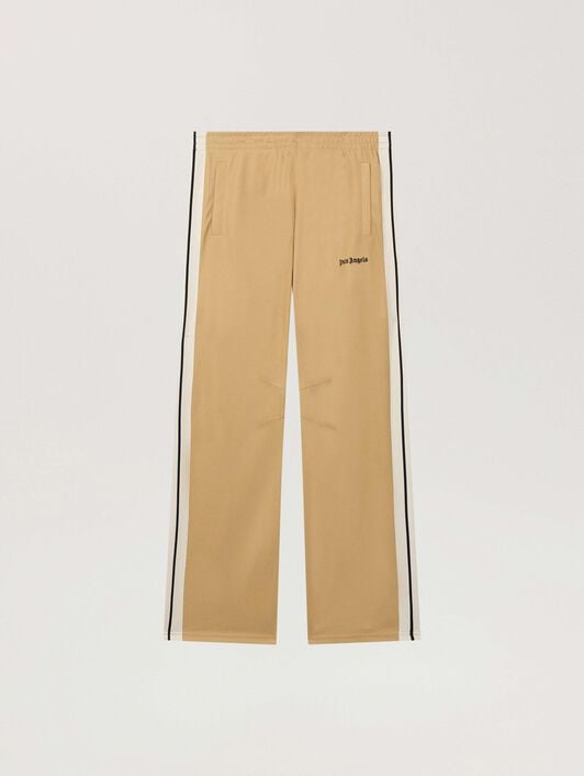 Logo 90' Track Pants PALM ANGELS Logo 90' Track Pants KAKI - BLACK PAMCJ05F26FB01