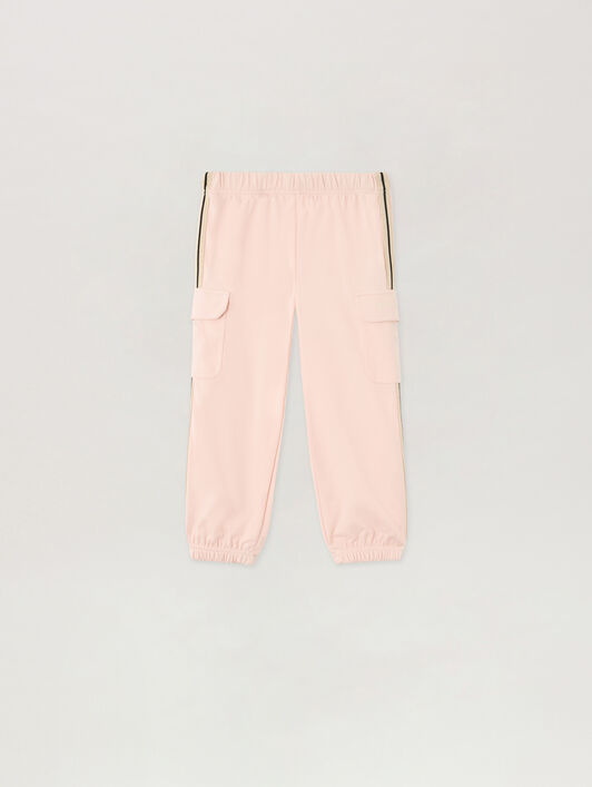 PALM ANGELS Track Cargo Sweatpant ROSA/PINK PG4X004S26FLE001