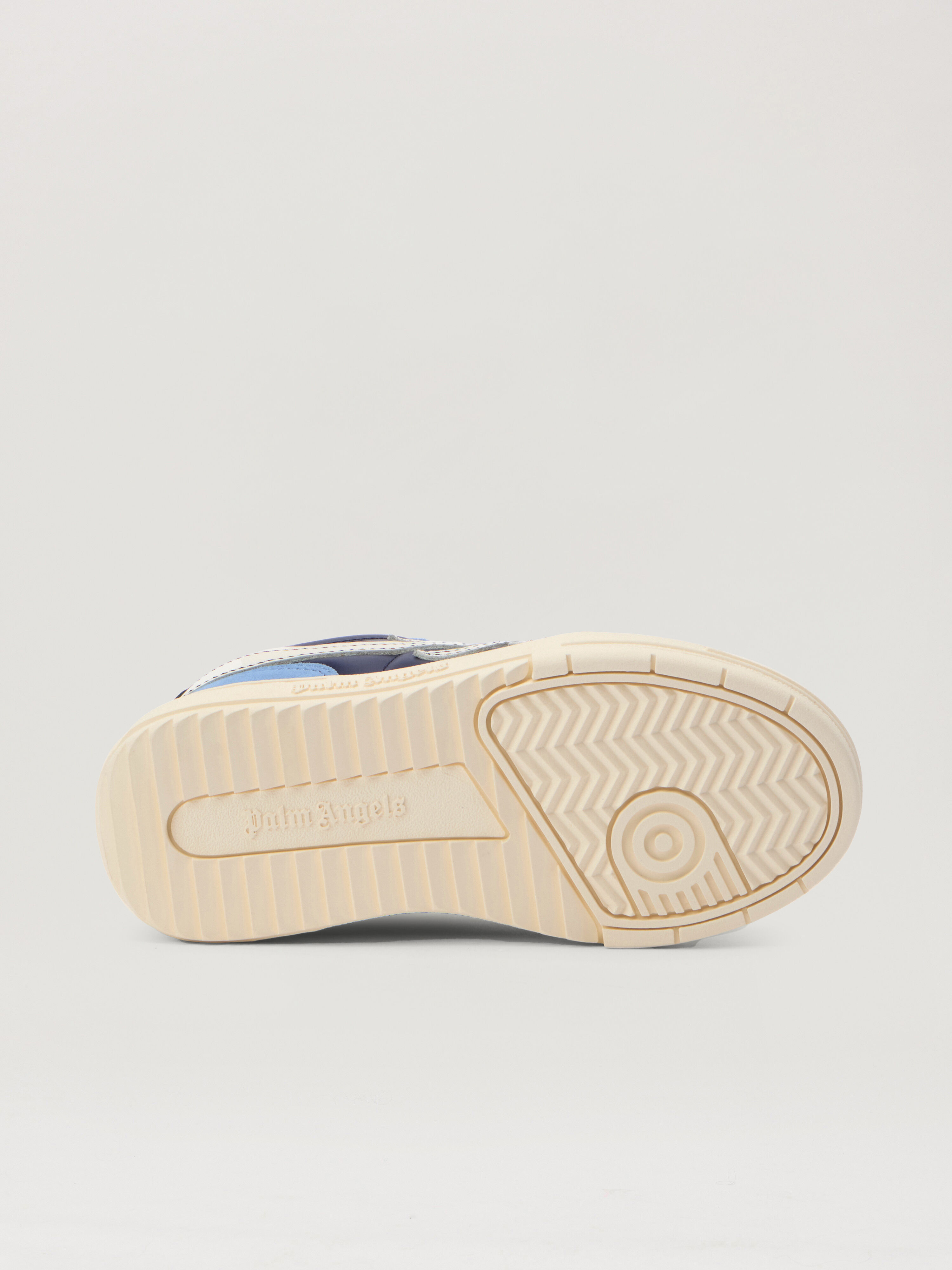 PALM ANGELS Palm Beach University NAVY BLUE - OFF WHITE PBIA015F25LEA001