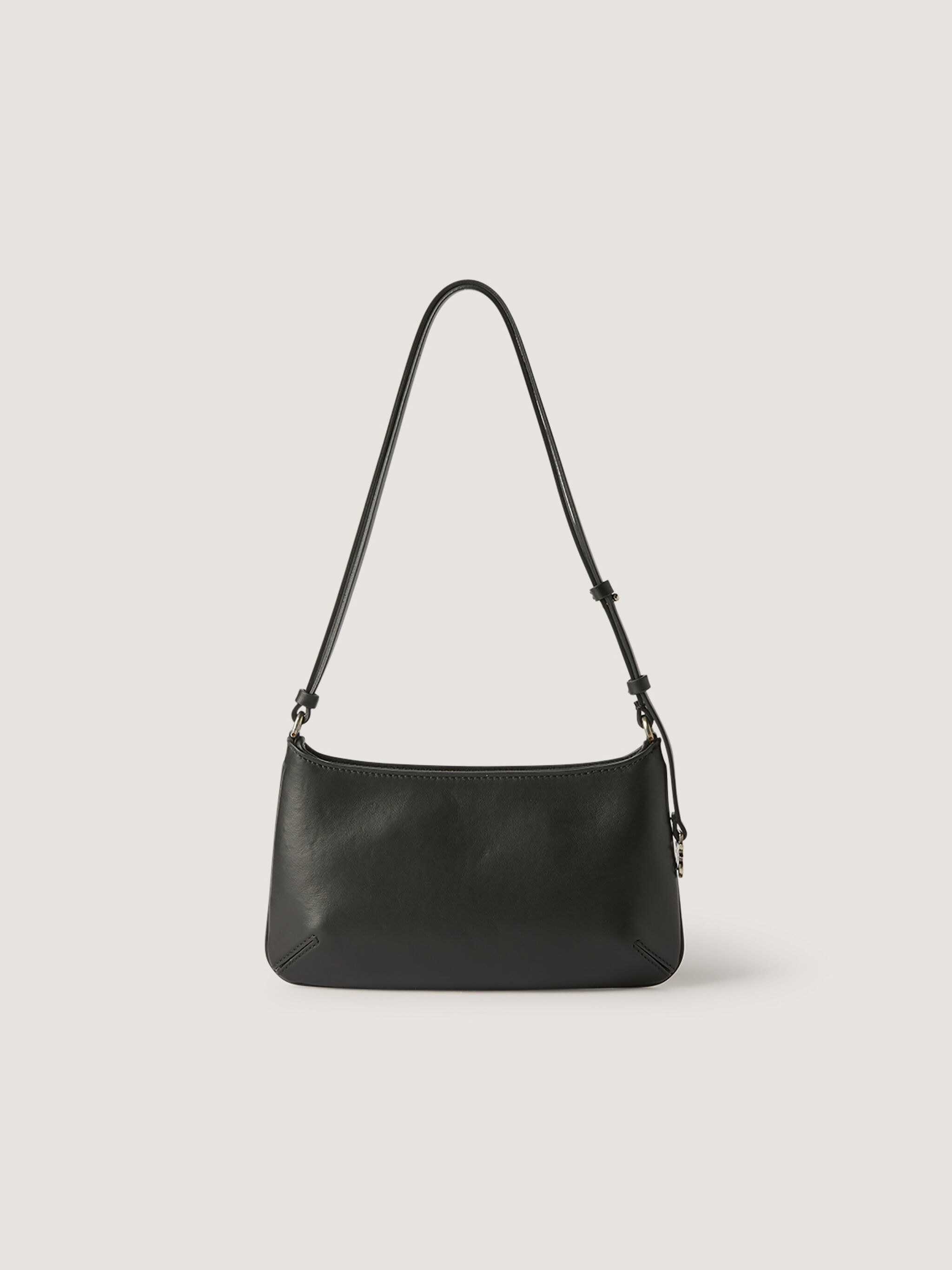 PALM ANGELS Zip-Up Giorgina Bag BLACK - BLACK PWNN03EF25LEA001