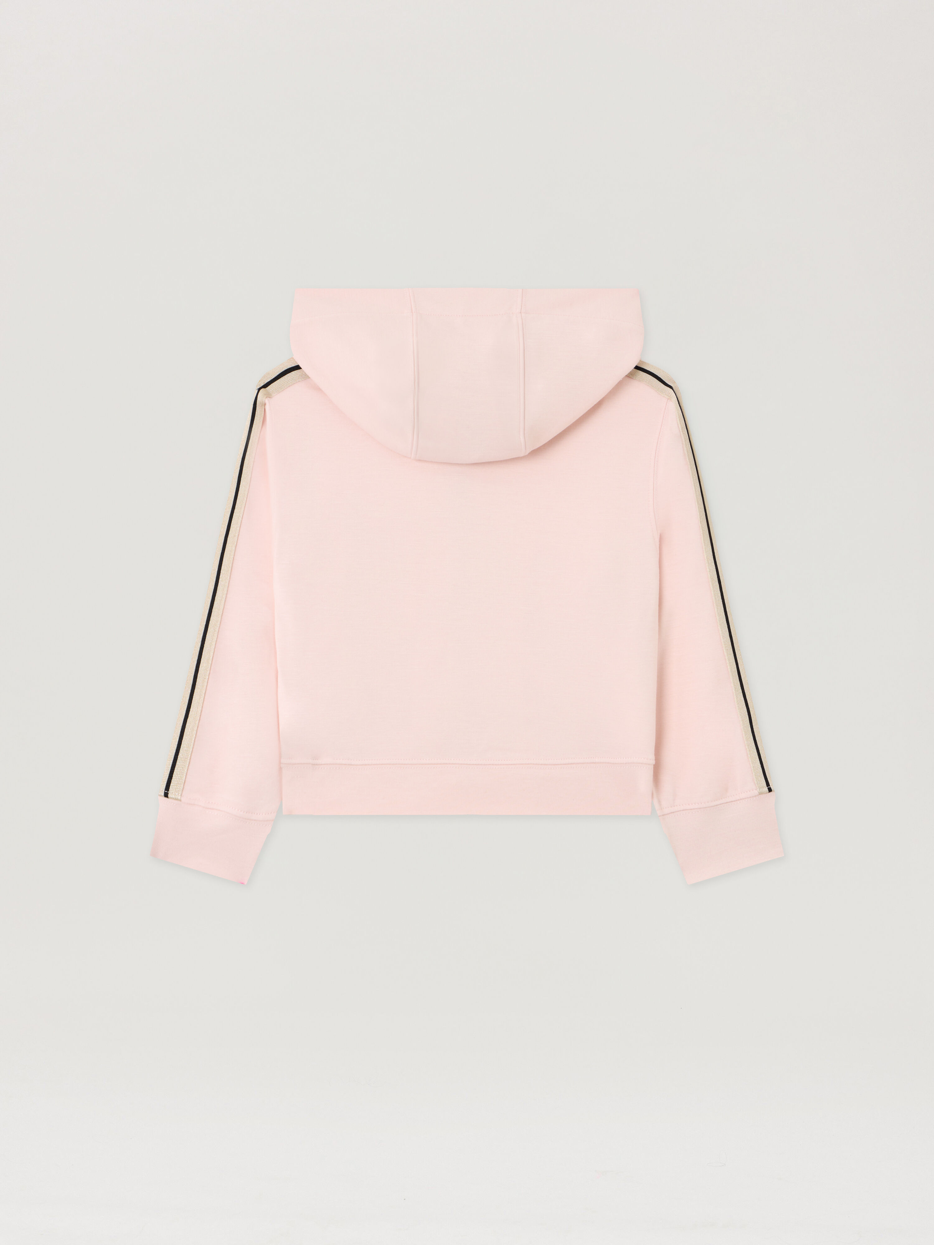 PALM ANGELS Track Hoodie Full Zip ROSA/PINK PG3X003S26FLE001