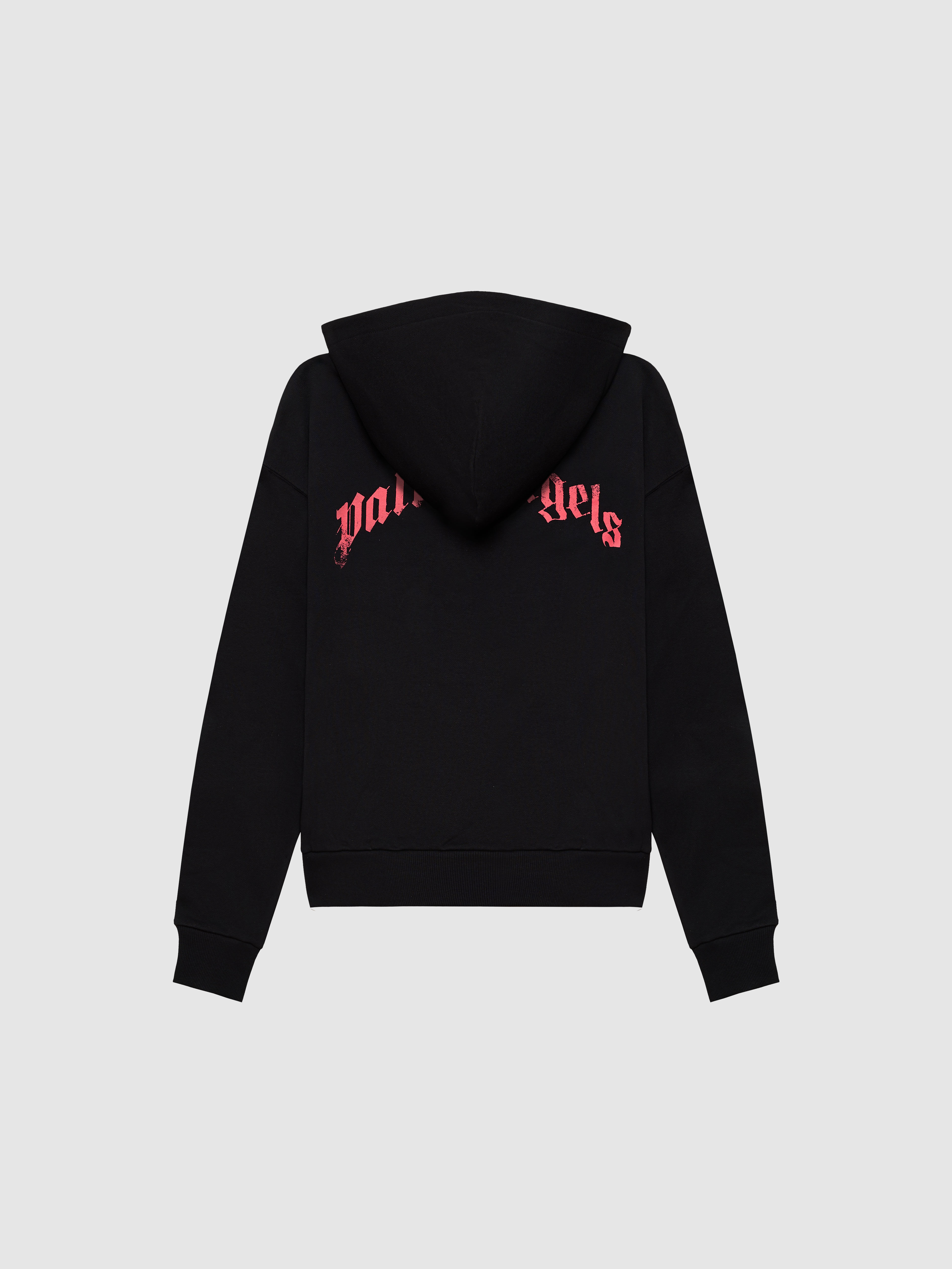 Spray Broken Bear Hoodie in Black/Pink for Men | Palm Angels®