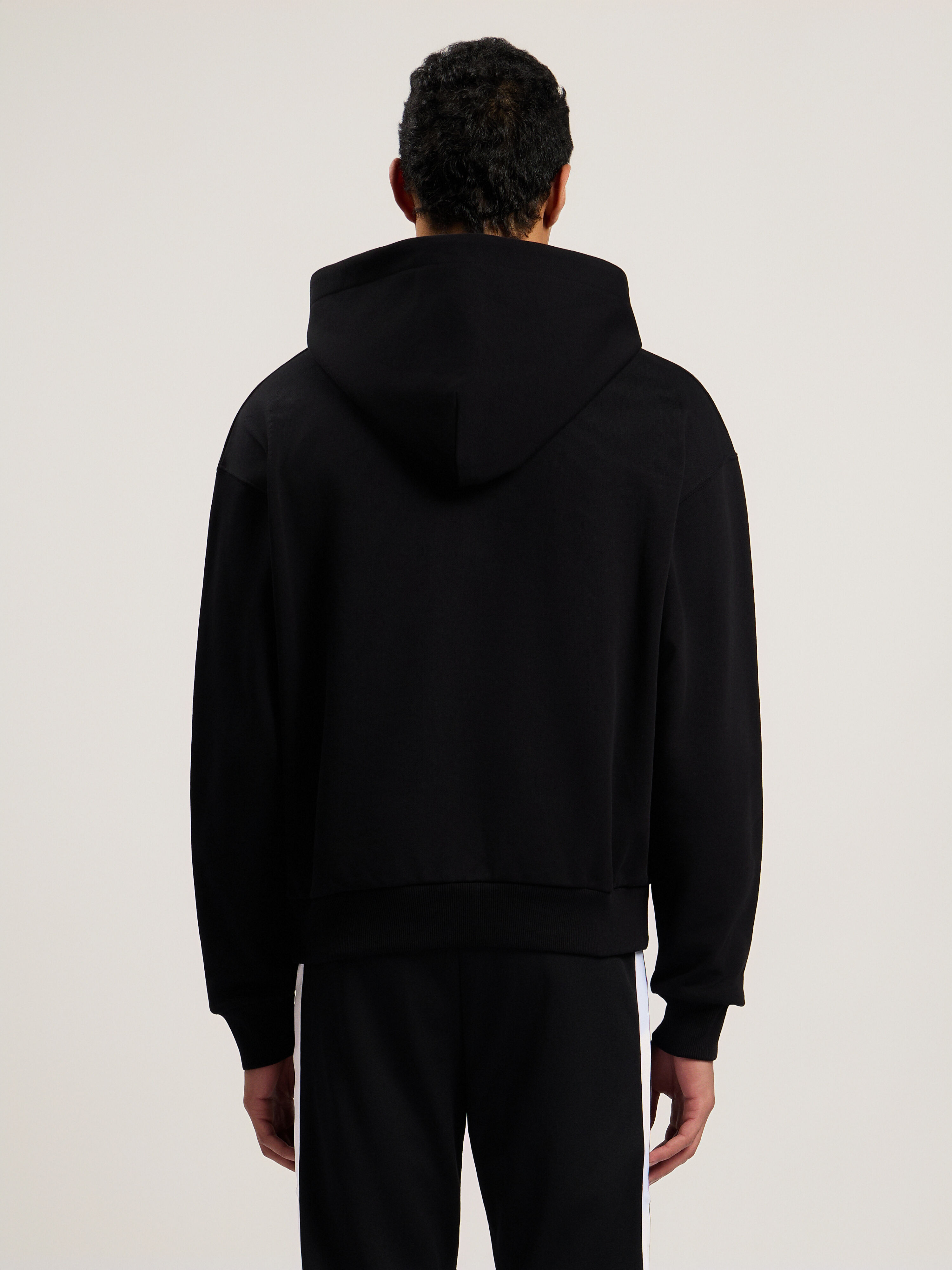 PALM ANGELS Spray City Milan Hoodie Black/Yellow PMBB17DT26FLE004