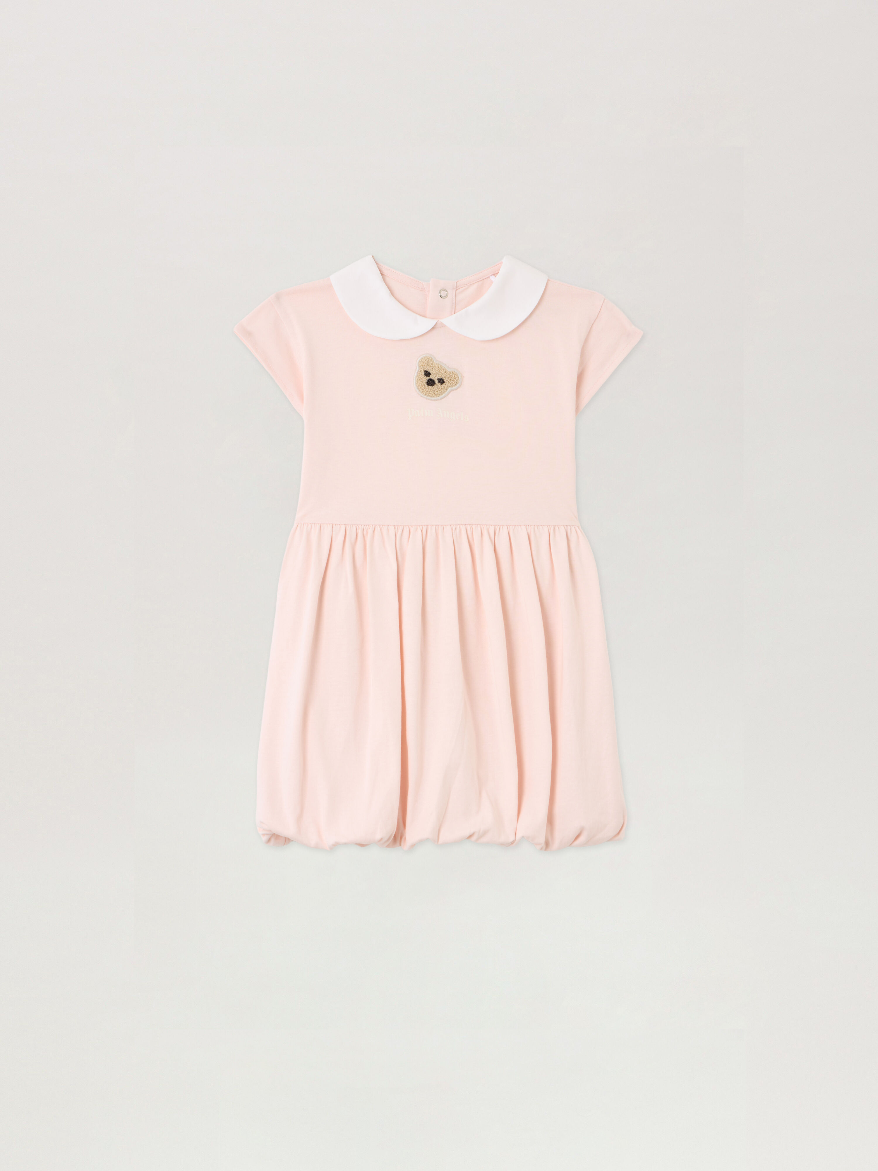 PALM ANGELS Bear Patch Ballon Dress ROSA/PINK PGX7002S26JER001