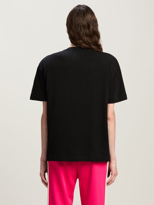 Monogram Spray City T-shirt MIAMI PALM ANGELS Monogram Spray City T-shirt MIAMI BLACK PMAA001C99JER030