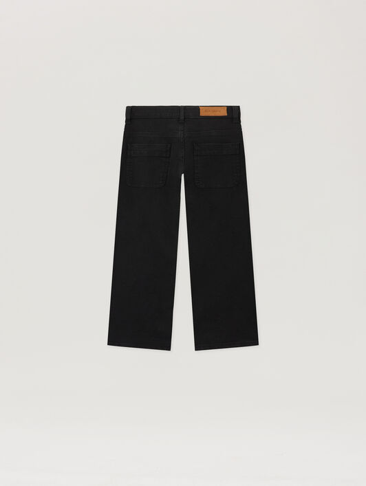 PALM ANGELS Logo Carpenter Pants NERO/BLACK PBCA01HS26FAB001