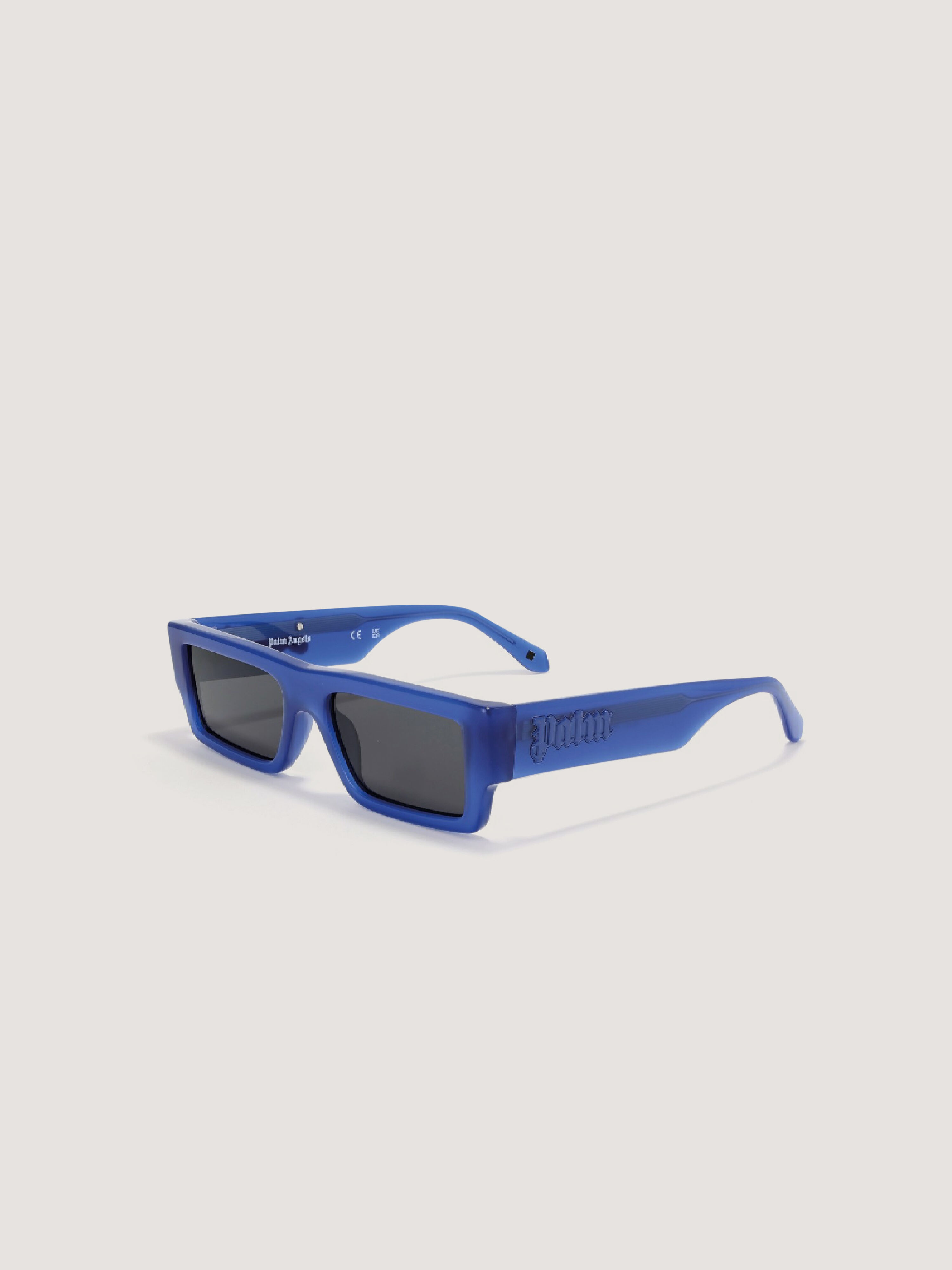 PALM ANGELS Belvedere Sunglasses SHINY BLUE PA1034450754