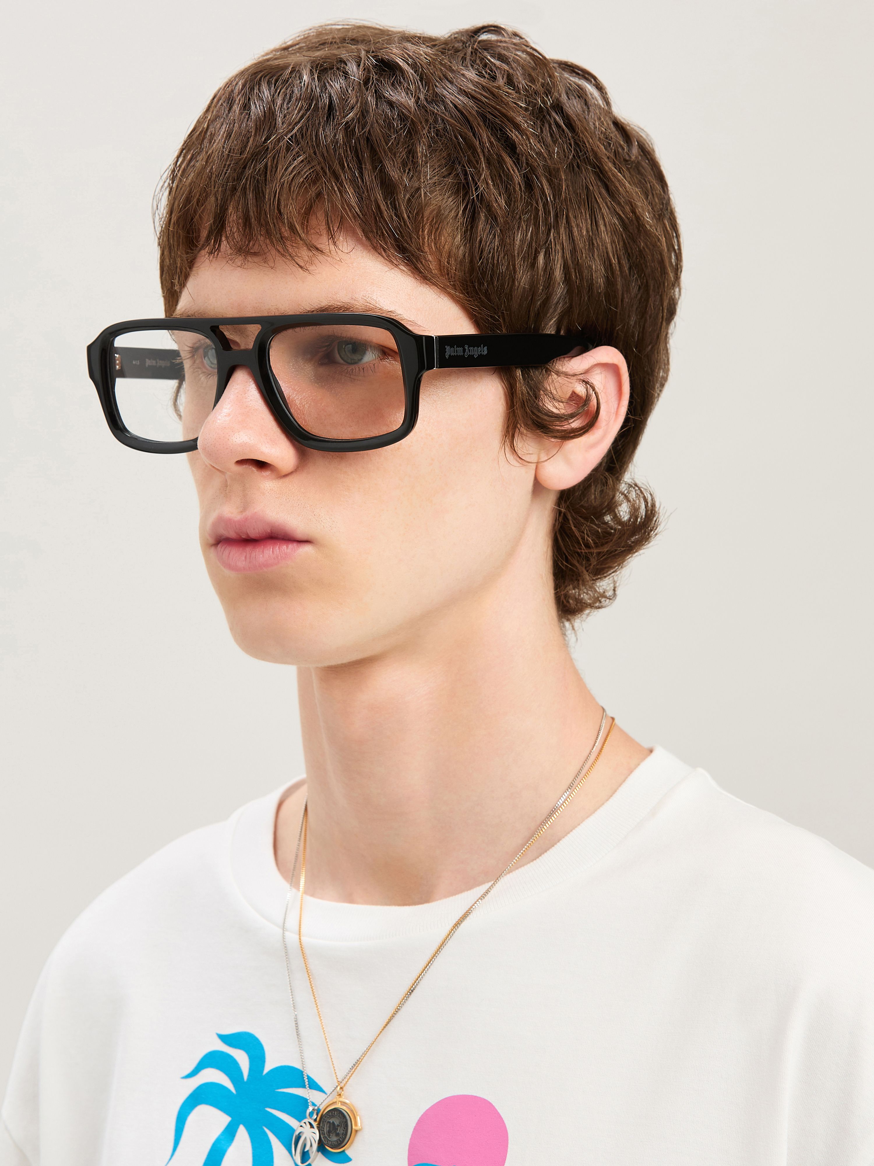 PALM ANGELS  Style 16 Brille BLACK - NO COLOR PERJ016S25PLA001