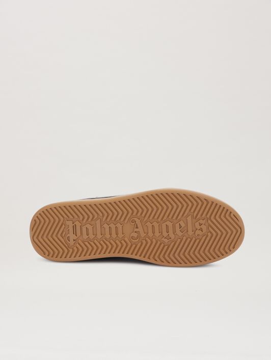 PALM ANGELS  New Palm 1 Sneaker NERO - BIANCO PMIA099S25LEA002