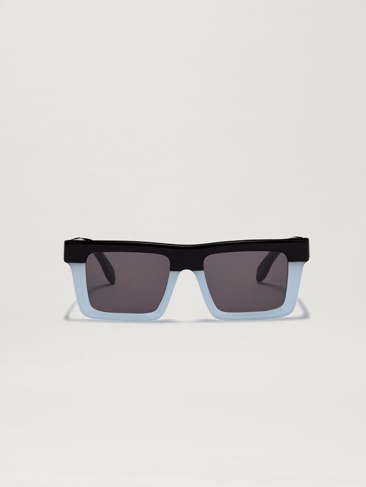PALM ANGELS  Napa sunglasses BLACK/LIGHT BLUE DARK GREY PERI109S25PLA001
