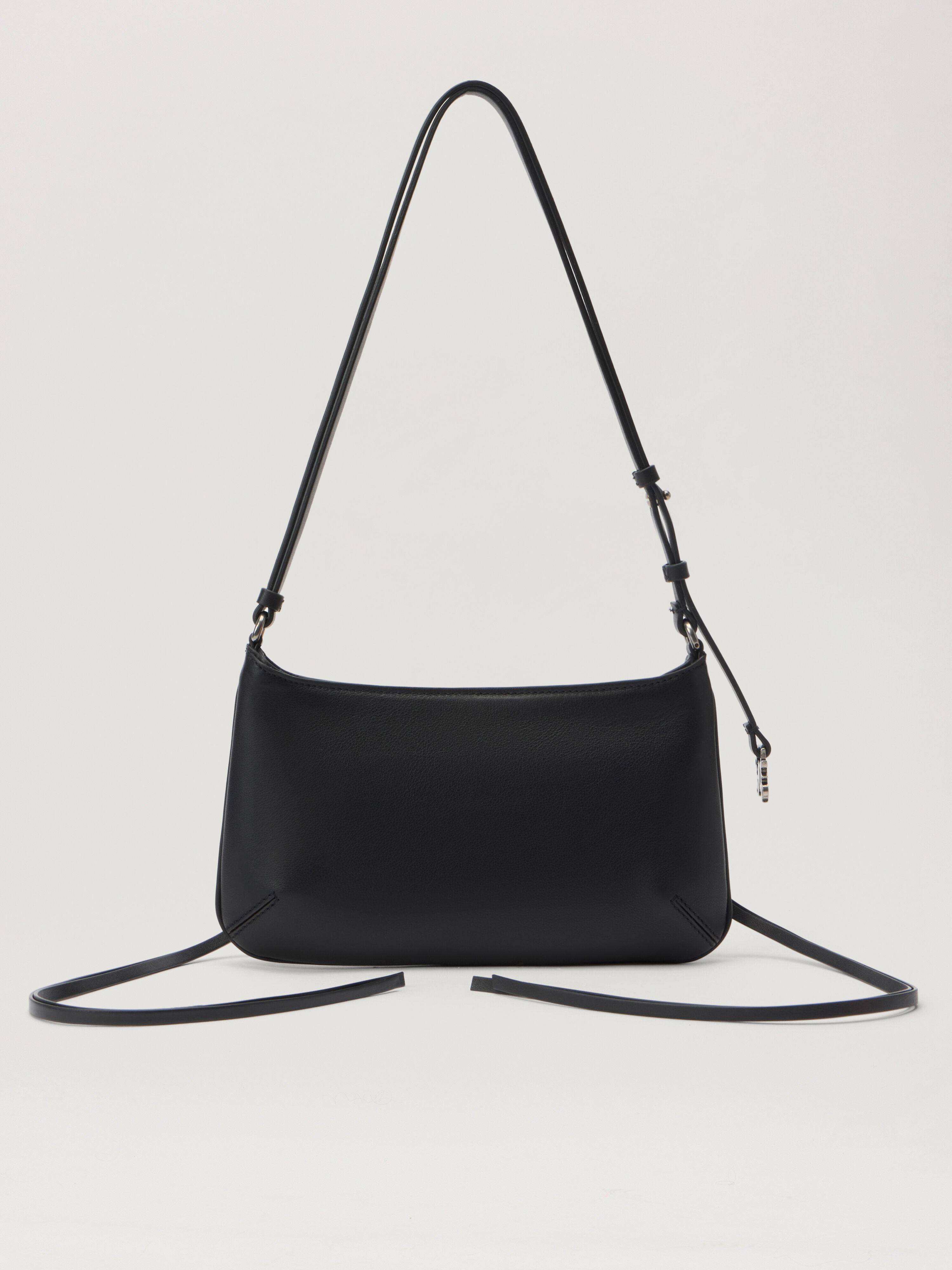 Zip-Up Giorgina Bag PALM ANGELS Zip-Up Giorgina Bag BLACK - BLACK PWNN03EF25LEA001