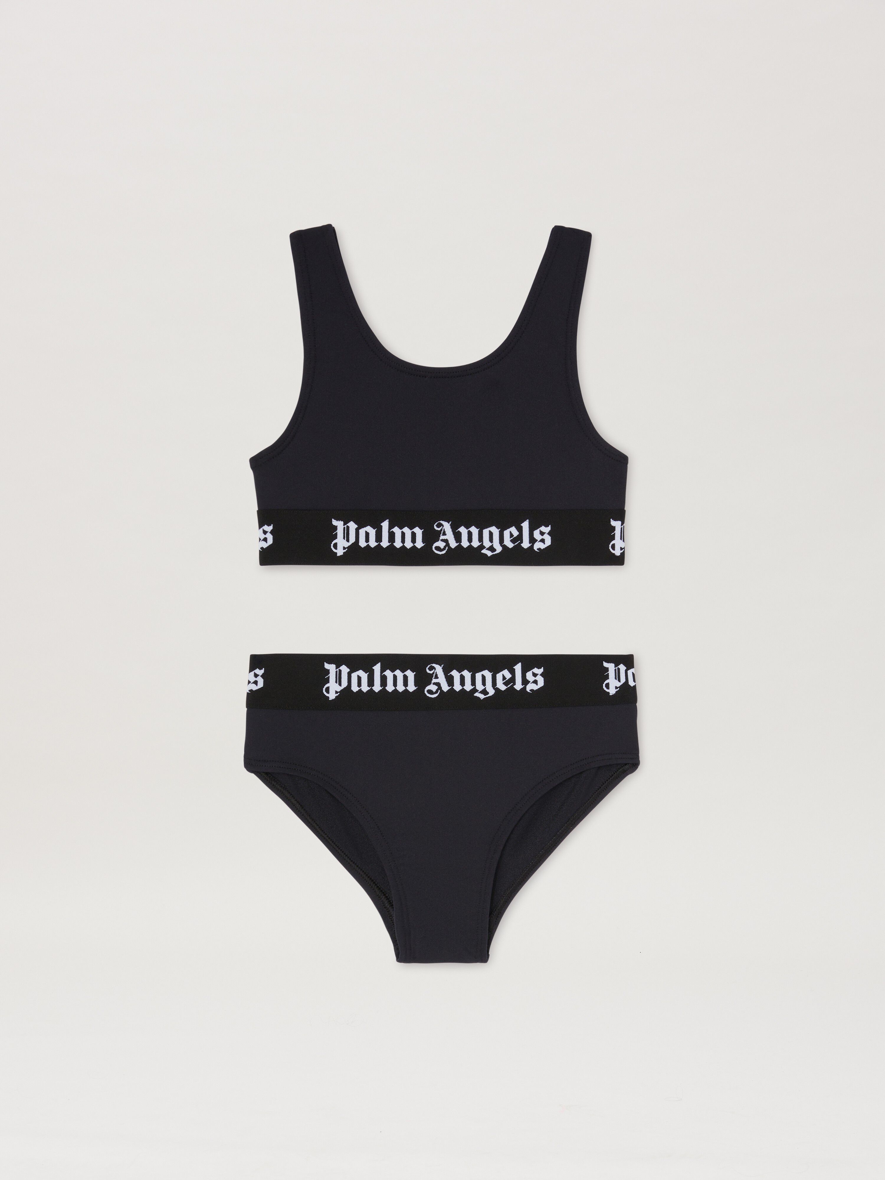 PALM ANGELS  Logoband bikini BLACK BLACK PGFE002C99JER001