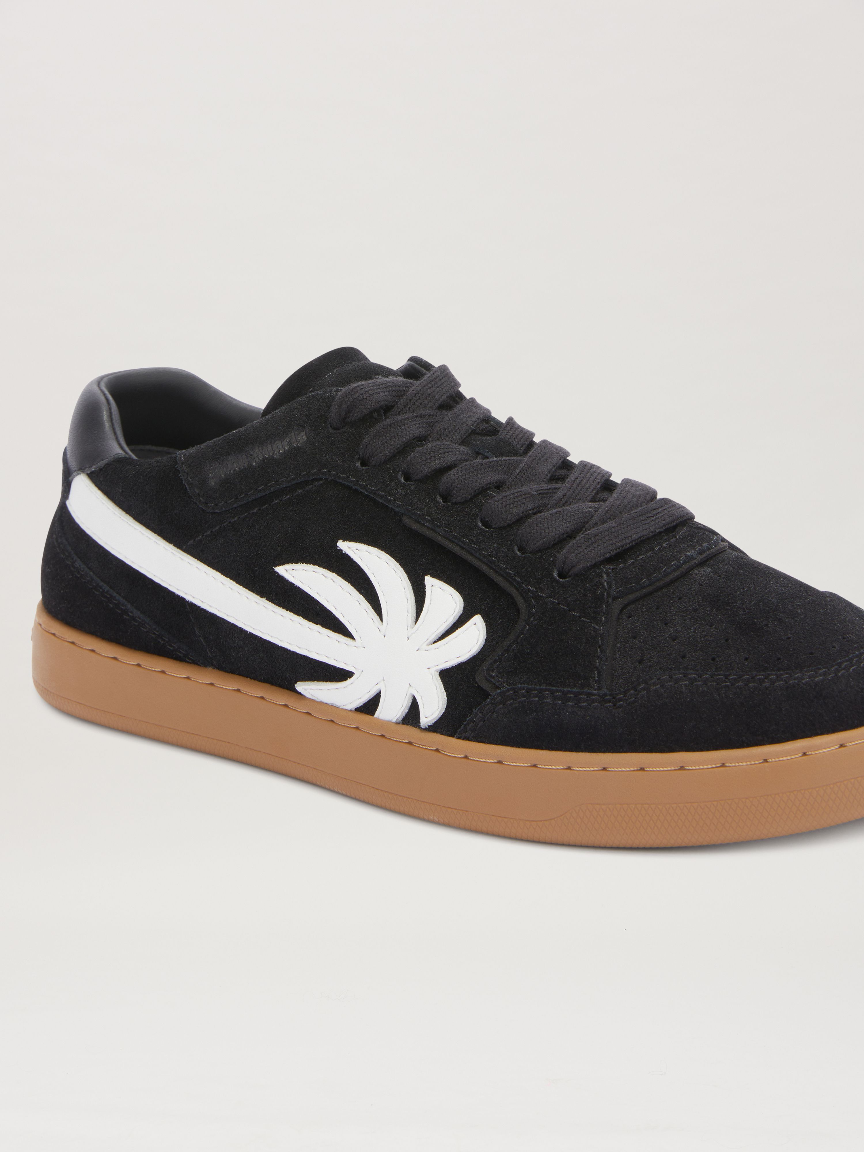 PALM ANGELS  New Palm 1 Sneaker NERO - BIANCO PMIA099S25LEA002
