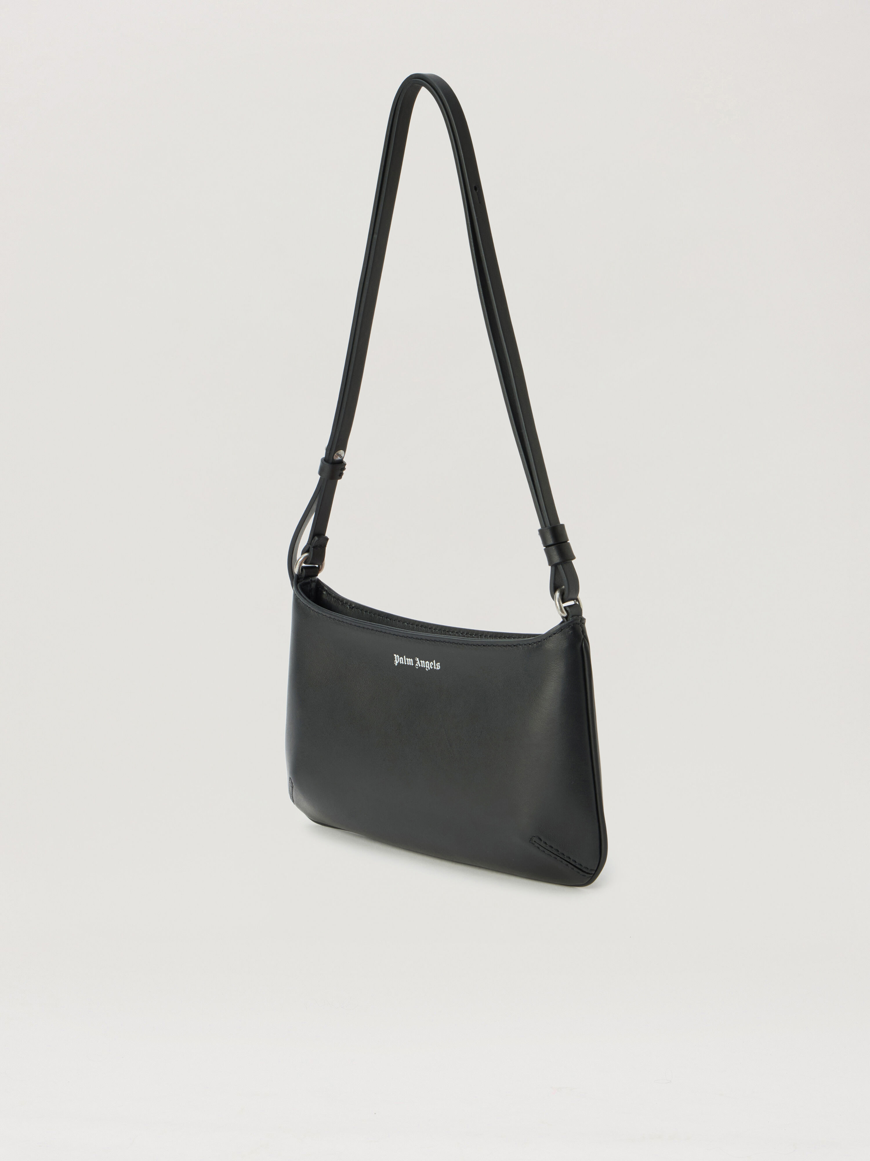 PALM ANGELS Classic Logo Giorgina Bag BLACK - GOLD PAWNN01F26LT01