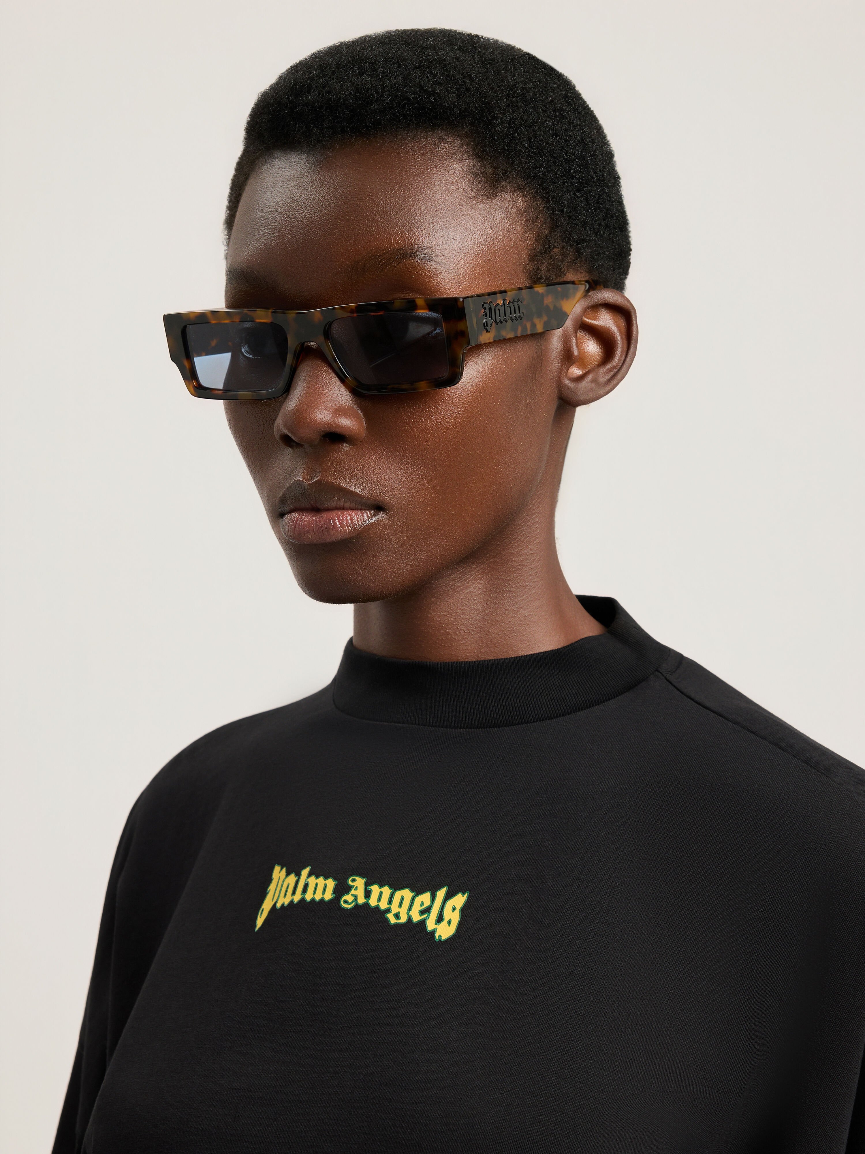Belvedere Sunglasses PALM ANGELS Belvedere Sunglasses SHINY HAVANA PA1034604554