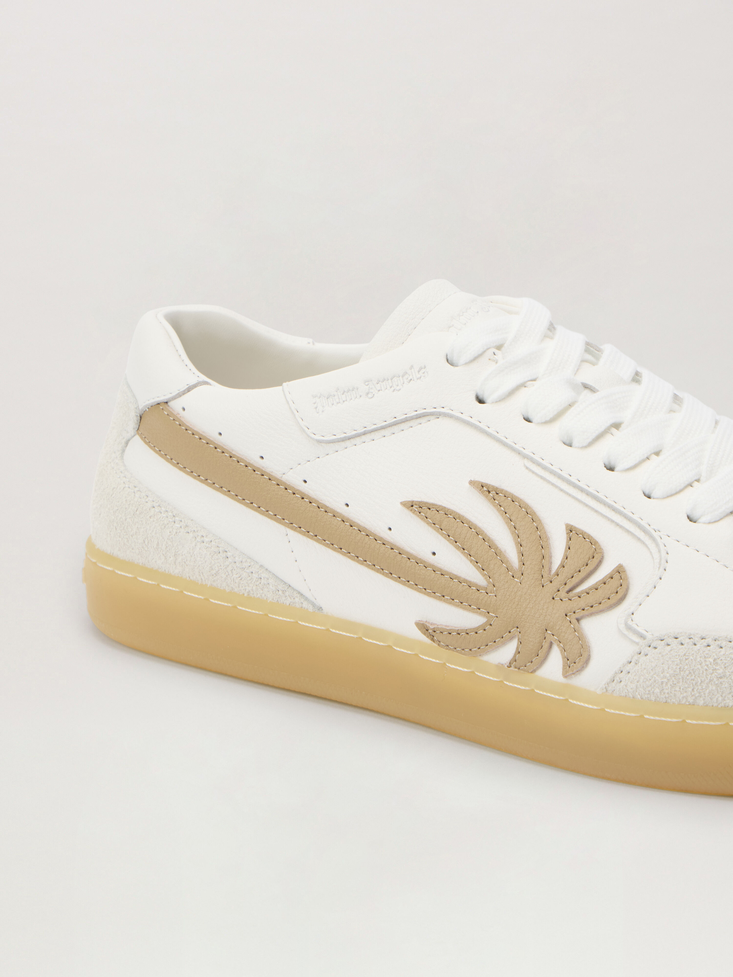 PALM ANGELS New Palm 1 WHITE - BEIGE PMIA099F25LEA001