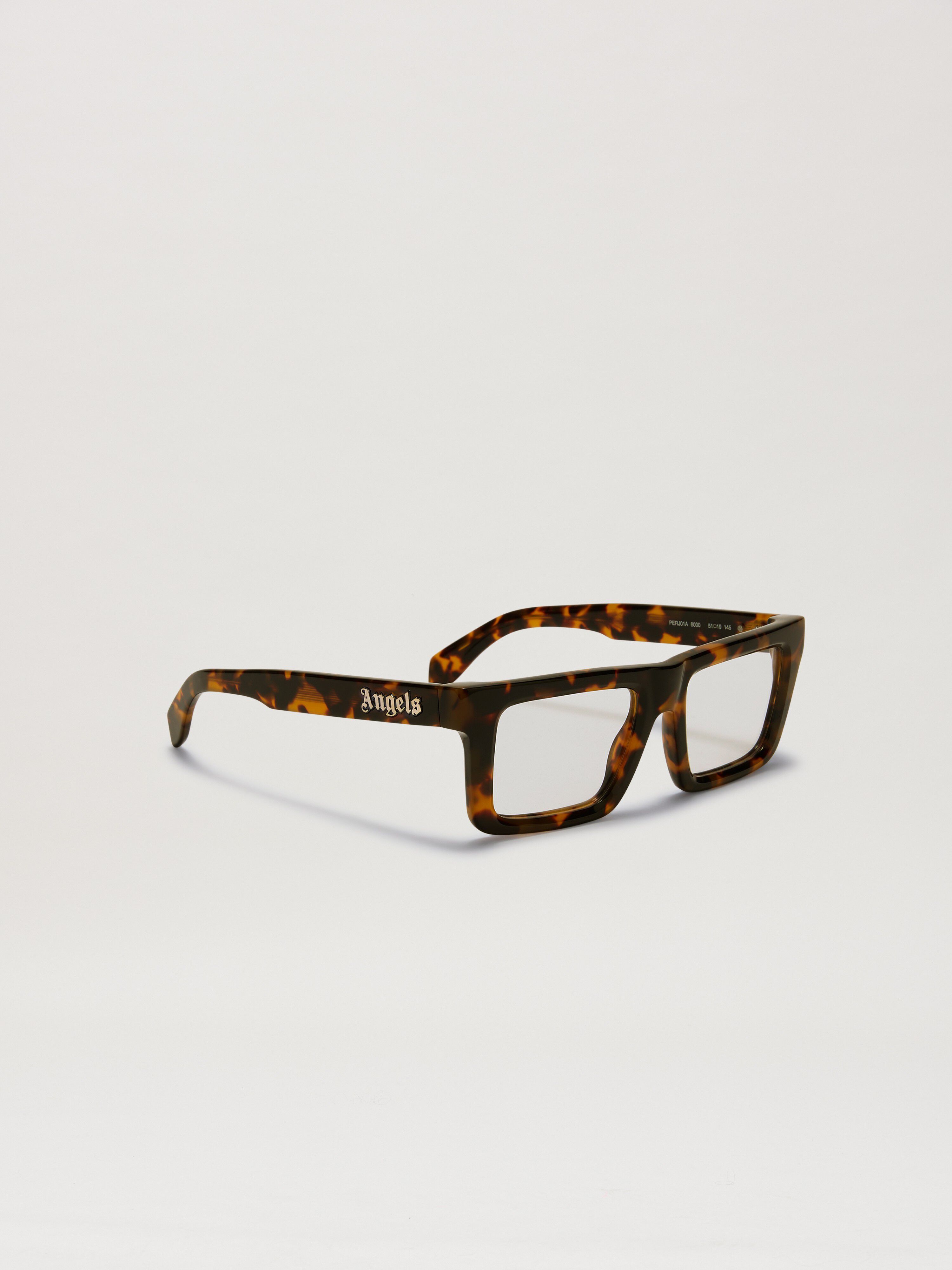 PALM ANGELS  Style 1A eyewear DARK BROWN - NO COLOR PERJ01AS25PLA001