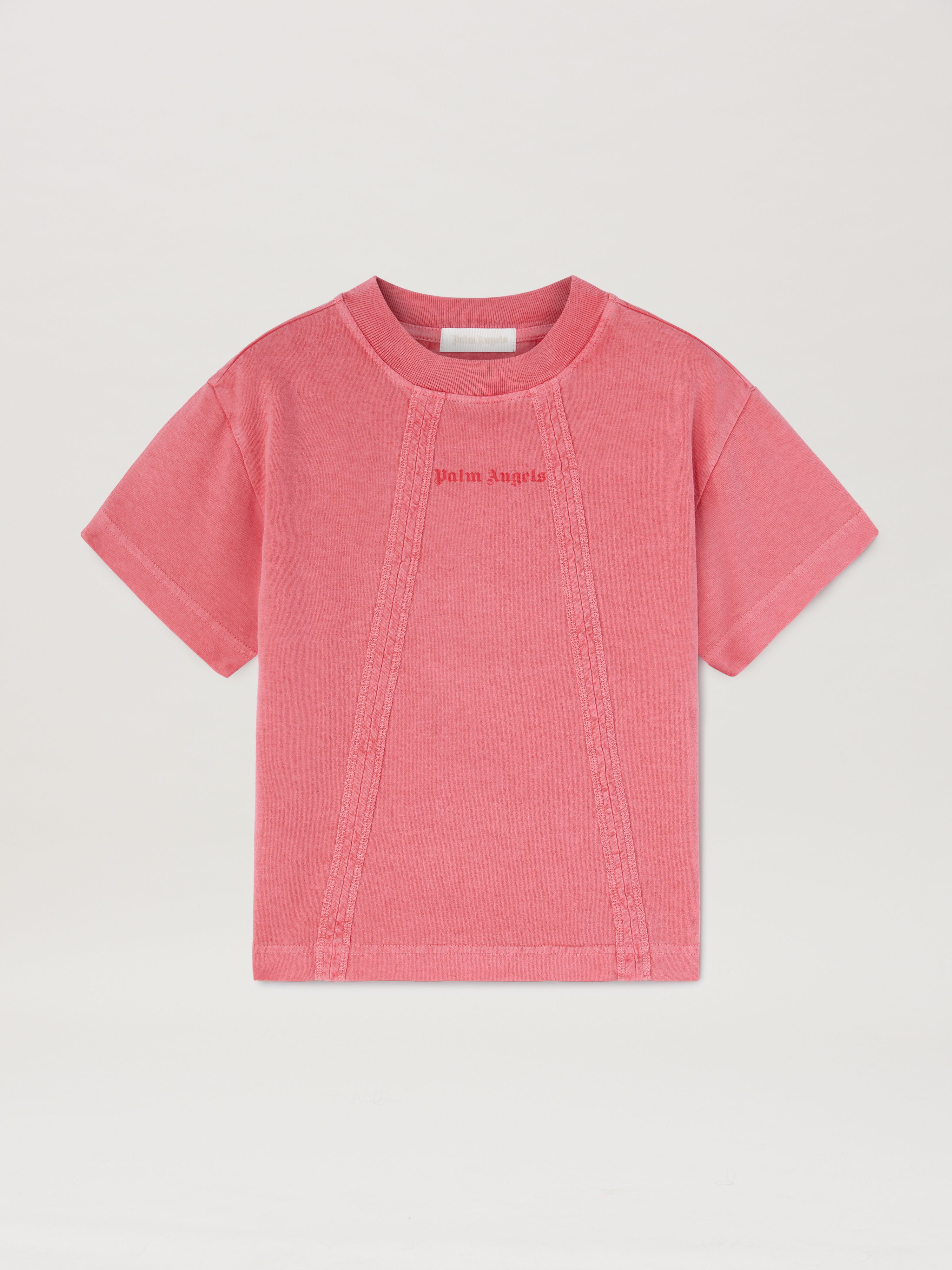 PALM ANGELS  T-Shirt mit Logo CHERRY CHERRY PGAA012S25JER001