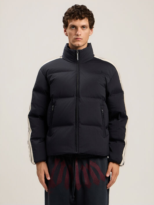 PALM ANGELS Classic Logo Track Down Jacket BLACK TOFU PMED057S26FAB002