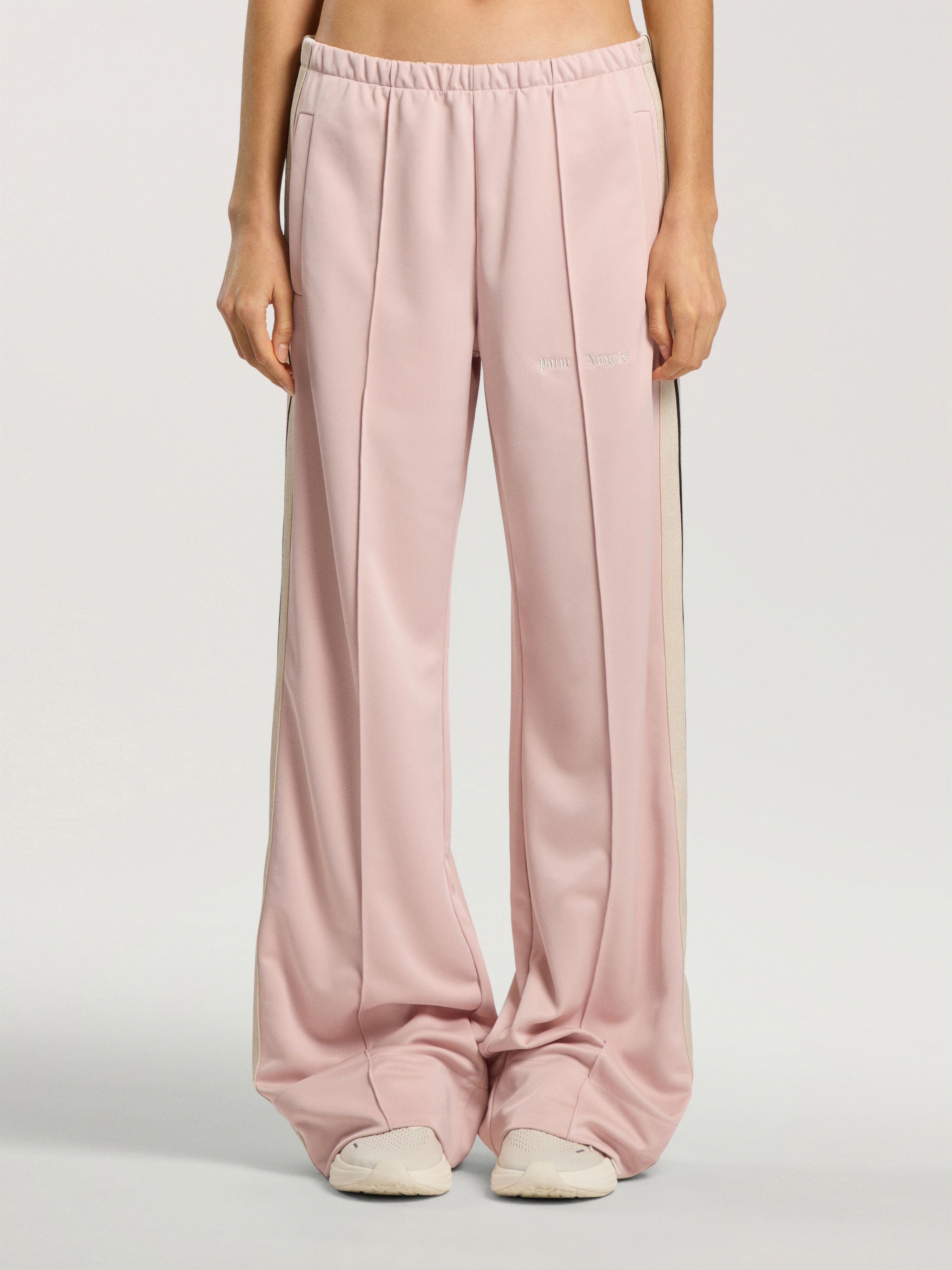 Classic Logo Track Loose Pants PALM ANGELS Classic Logo Track Loose Pants ROSE PINK - OFF WHITE PAWCJ05F26FB01