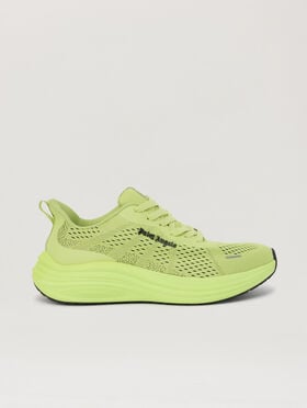 PALM ANGELS Sunset Sneakers LIME BLACK PMIA10LS26LEA001